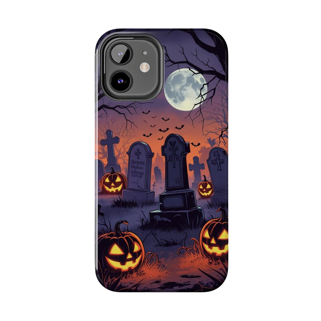 Graveyard Halloween Theme Phone Cases for iPhones & Samsung Phones