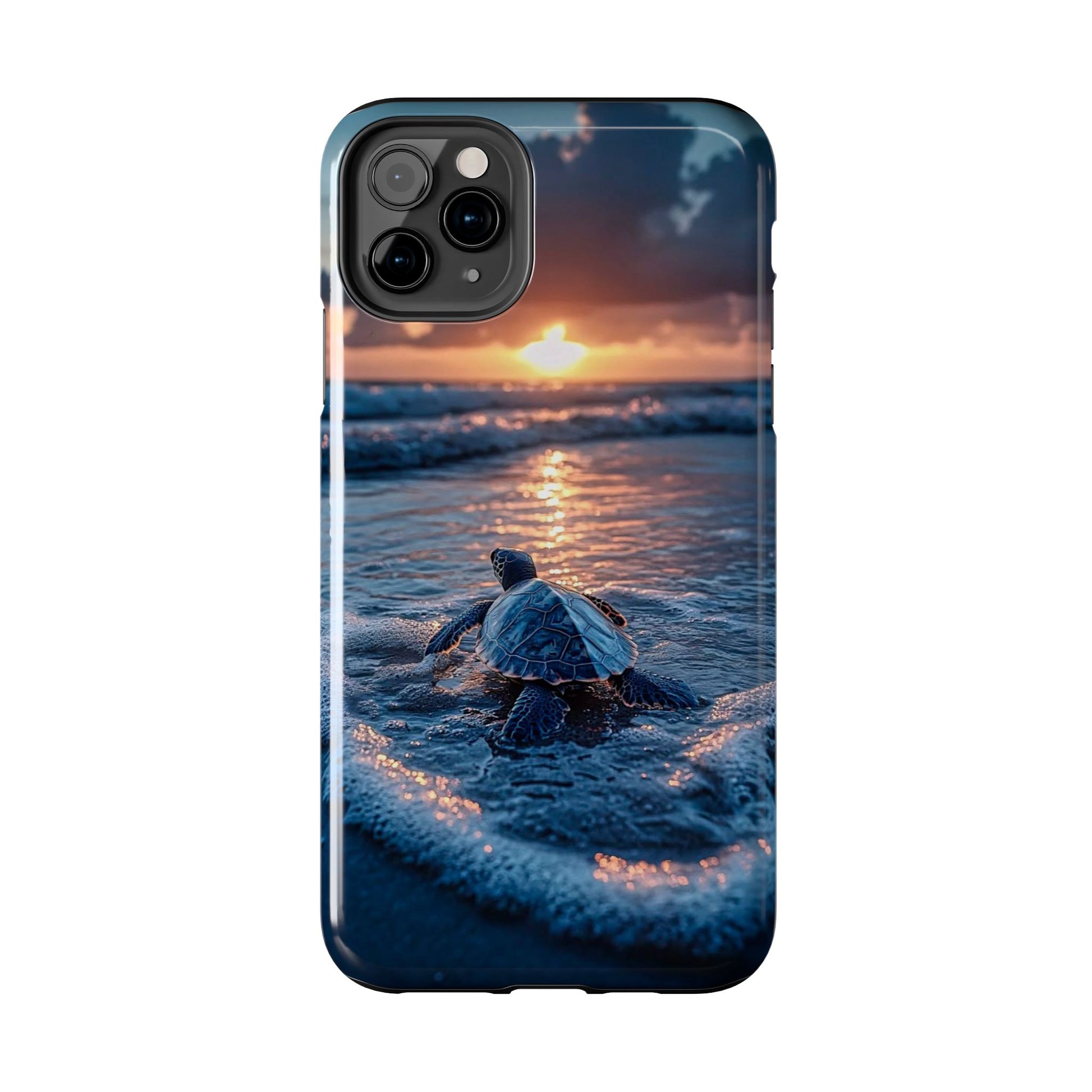 Beautiful Sea Turtle Themed Tough Phone Cases for Iphones & Samsung Phones