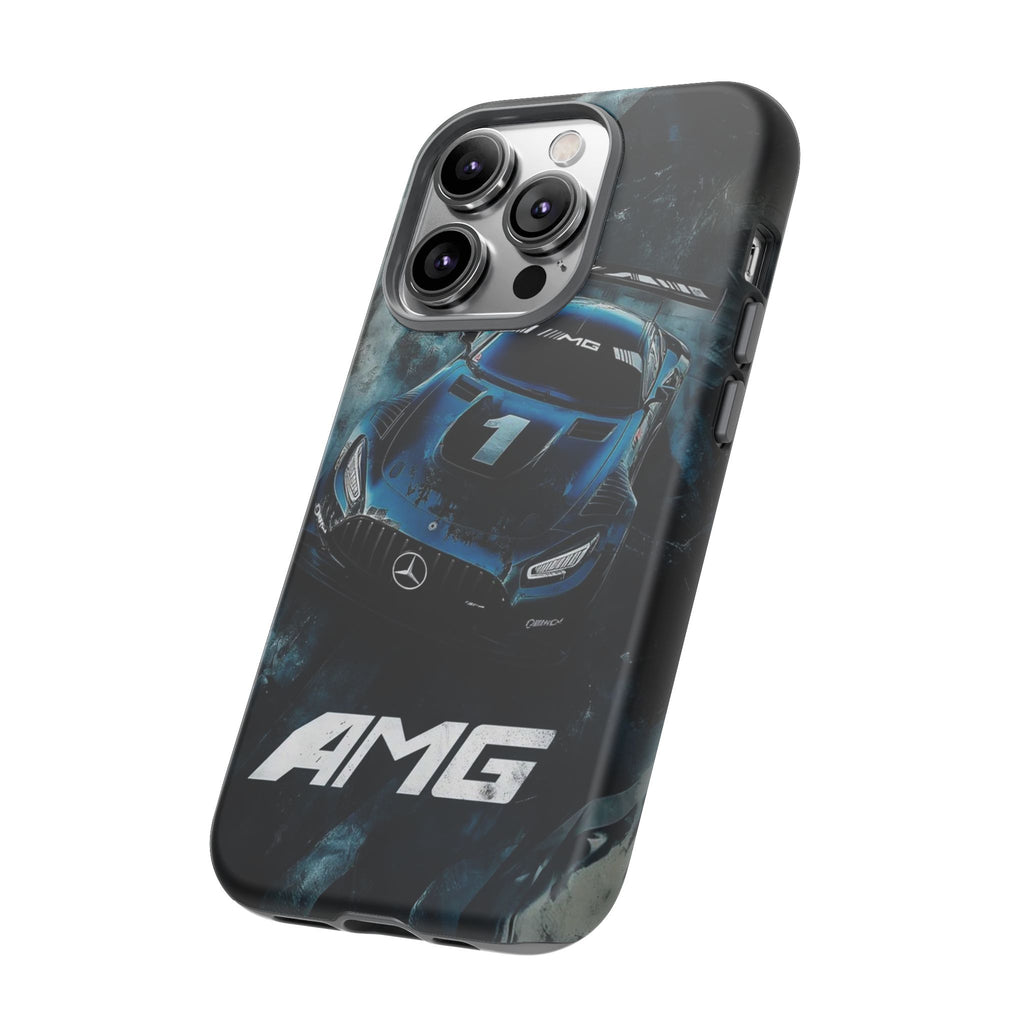 Mercedes AMG Racing Car Tough Cases for iPhones, Samsung, and Pixel