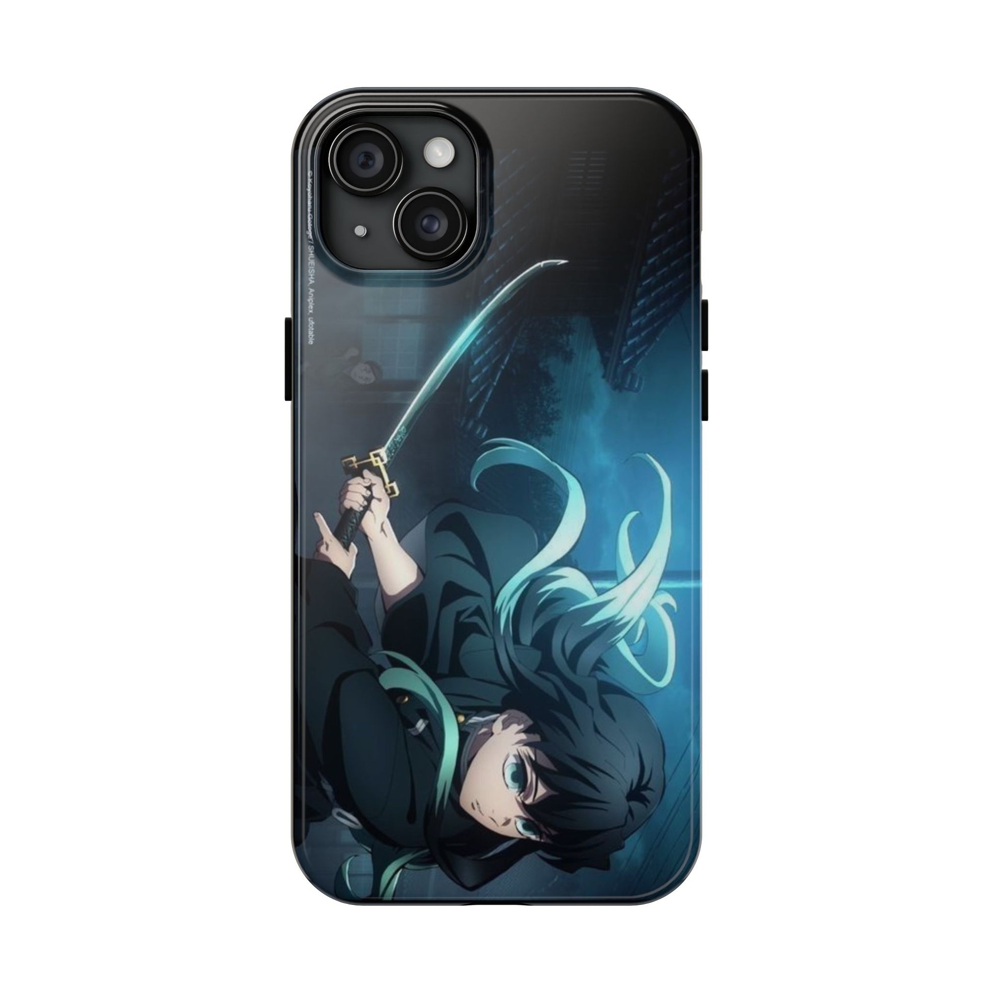Female Samurai Warrior Anime Theme Phone Cases for Iphones & Samsung Phones