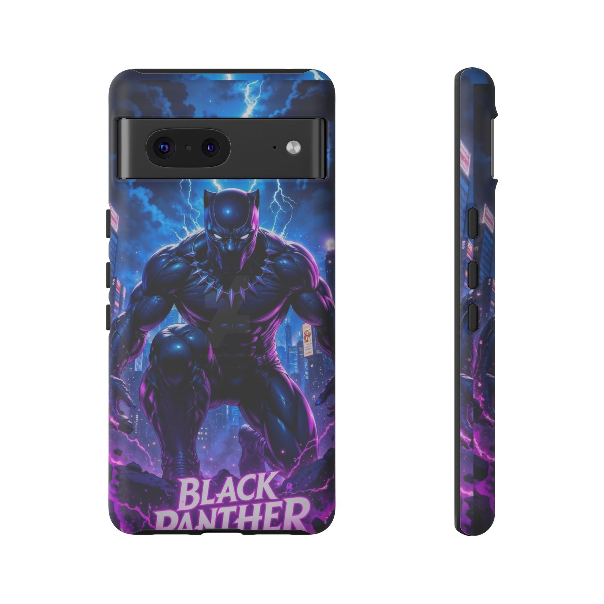 Black Panther Phone Case, Tough Cases for iPhones, Samsung, and Pixel