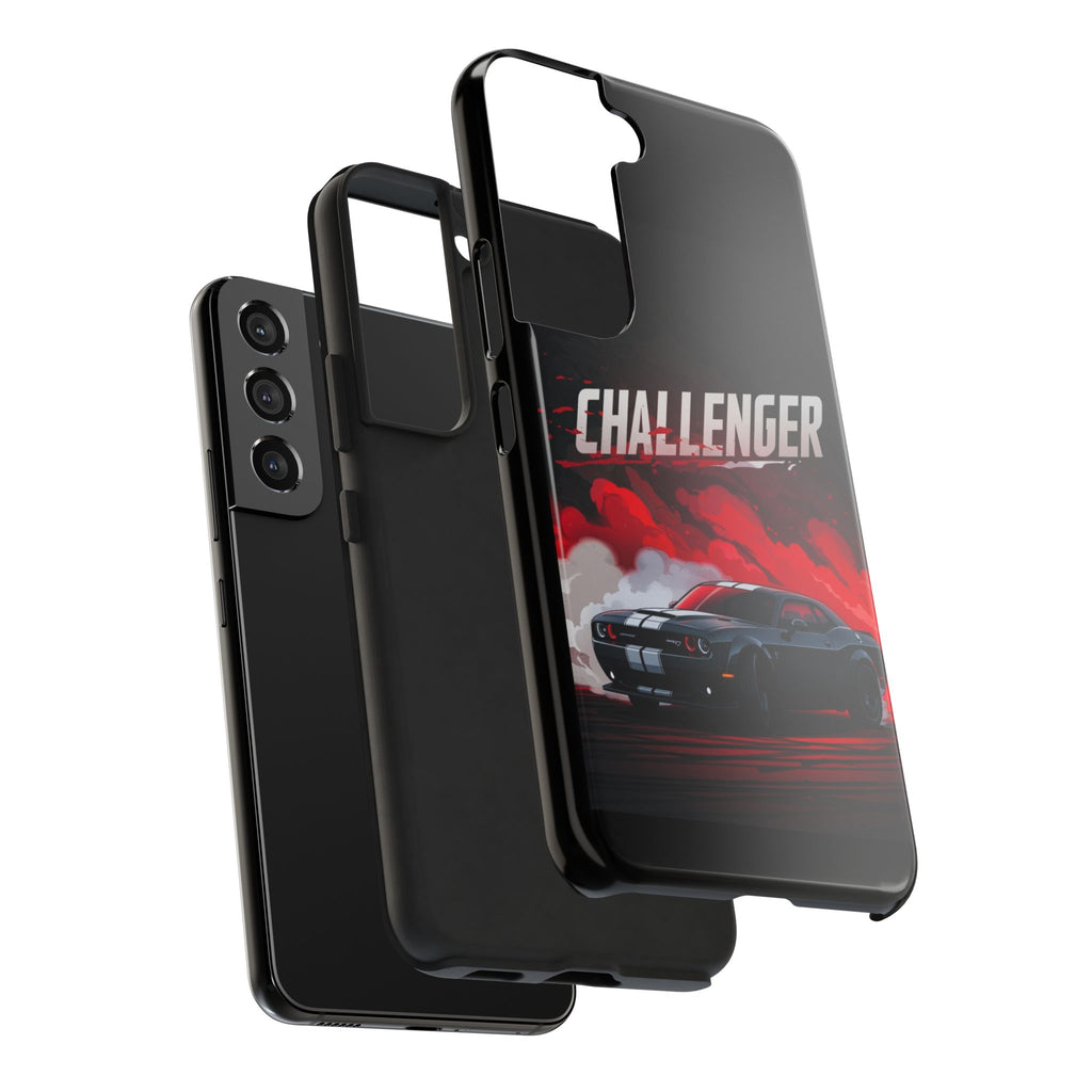 Dodge Challenger Muscle Car Hellcat Tough Phone Cases for Iphones & Samsung Phones Durable