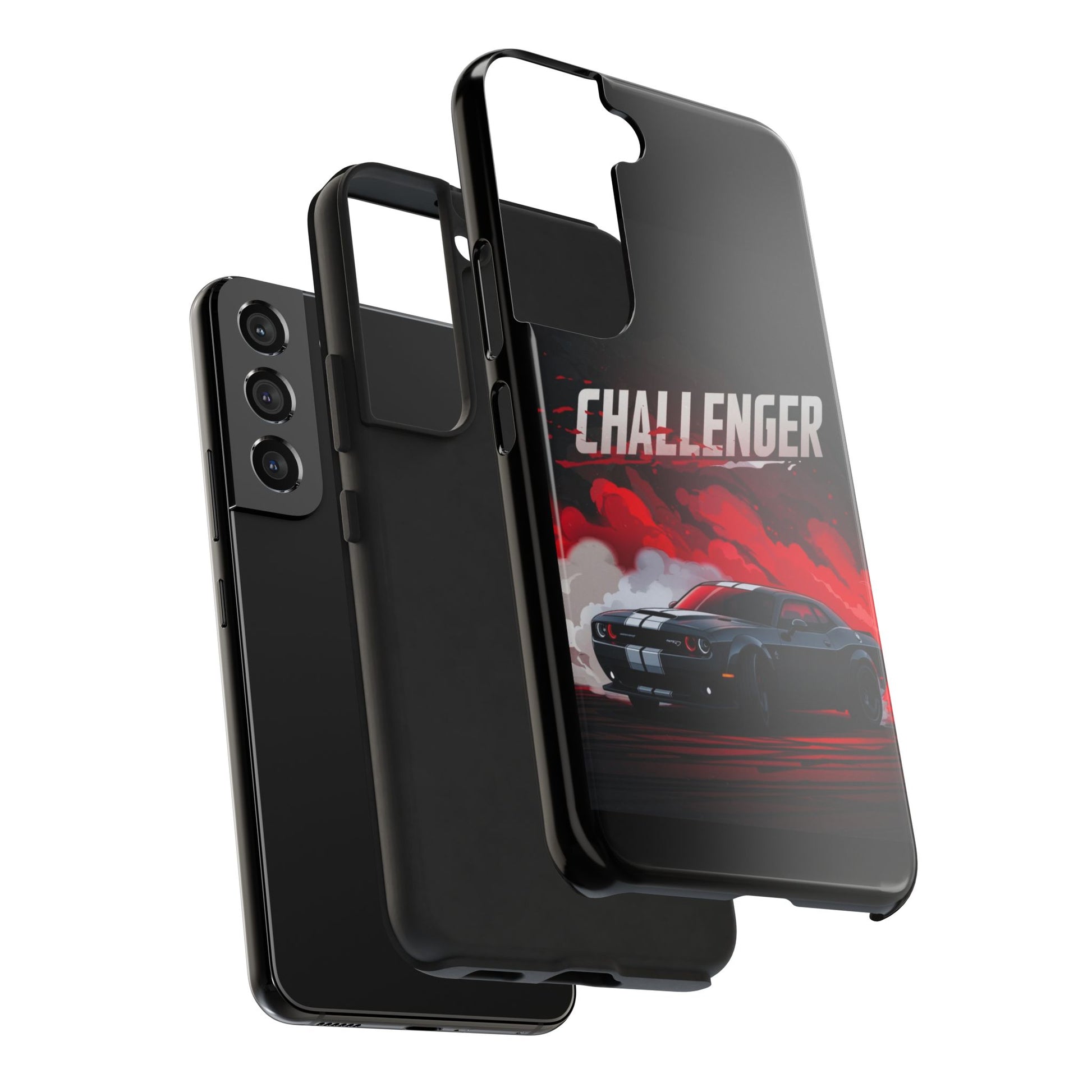 Dodge Challenger Muscle Car Hellcat Tough Phone Cases for Iphones & Samsung Phones Durable
