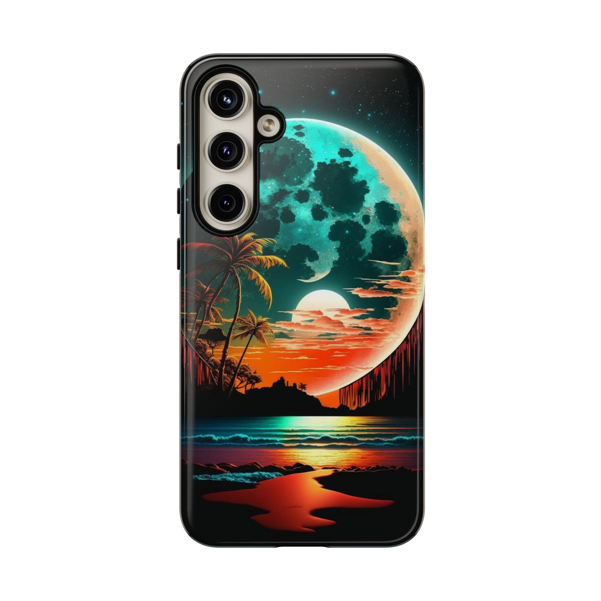 Fantasy Beach Sunset Landscape Phone Case for iPhone, Samsung Galaxy, & Pixel Phones