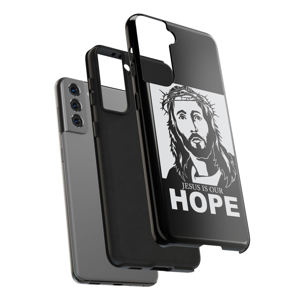 Jesus is Our Hope Christian Phone Cases for iPhones & Samsung Phones