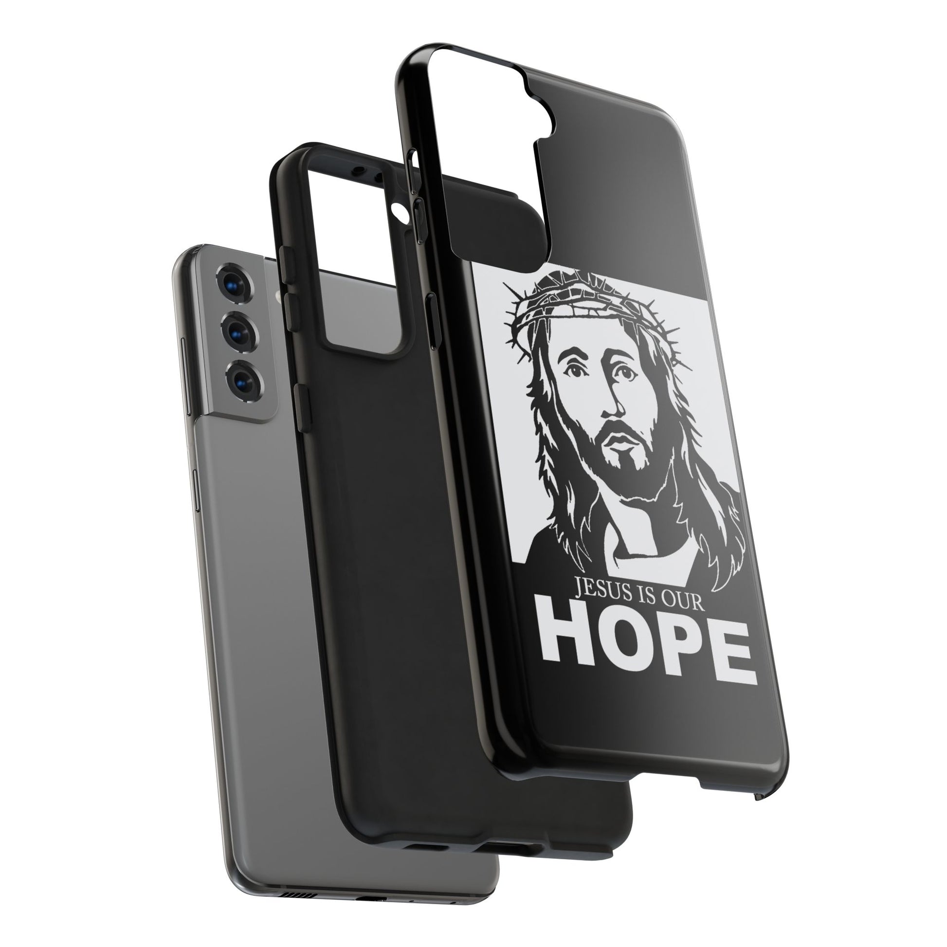 Jesus is Our Hope Christian Phone Cases for iPhones & Samsung Phones