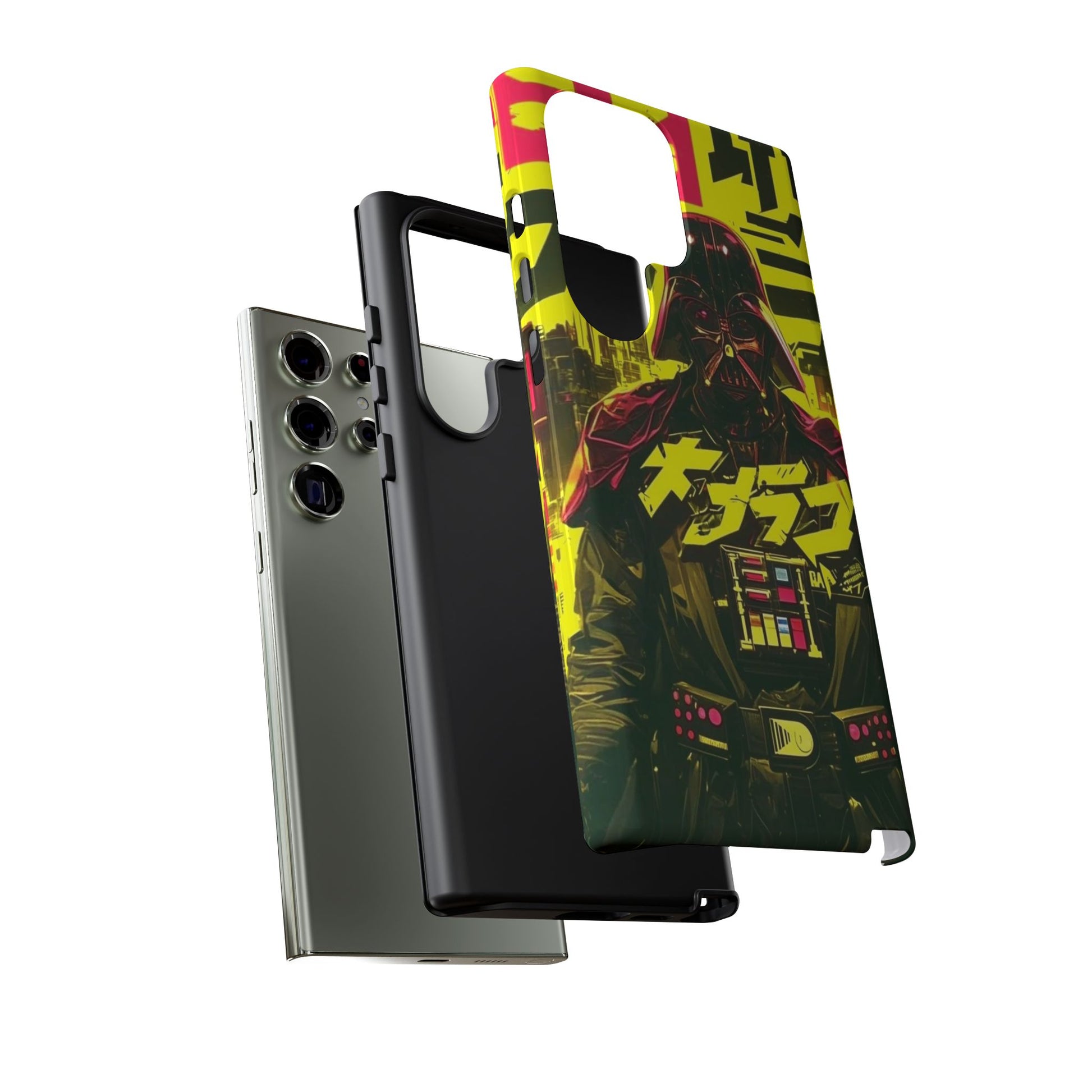 Cyberpunk X Vader Tough Cases for iPhones, Samsung, and Pixel