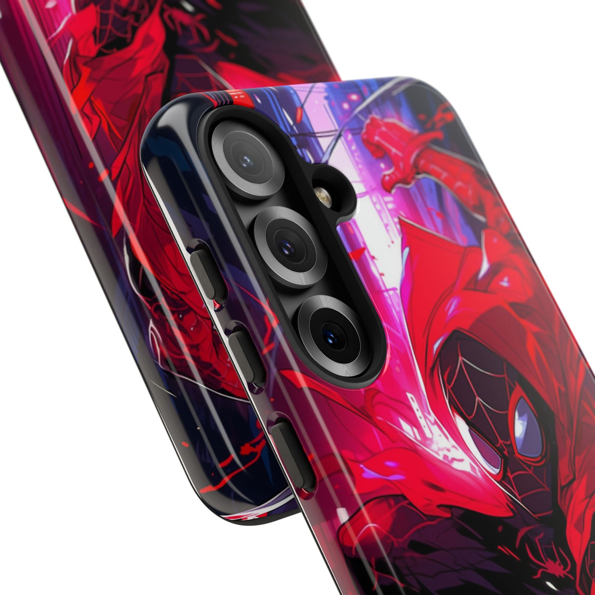Miles Morales Spiderman Phone Case, Tough Cases for iPhones, Samsung, and Pixel