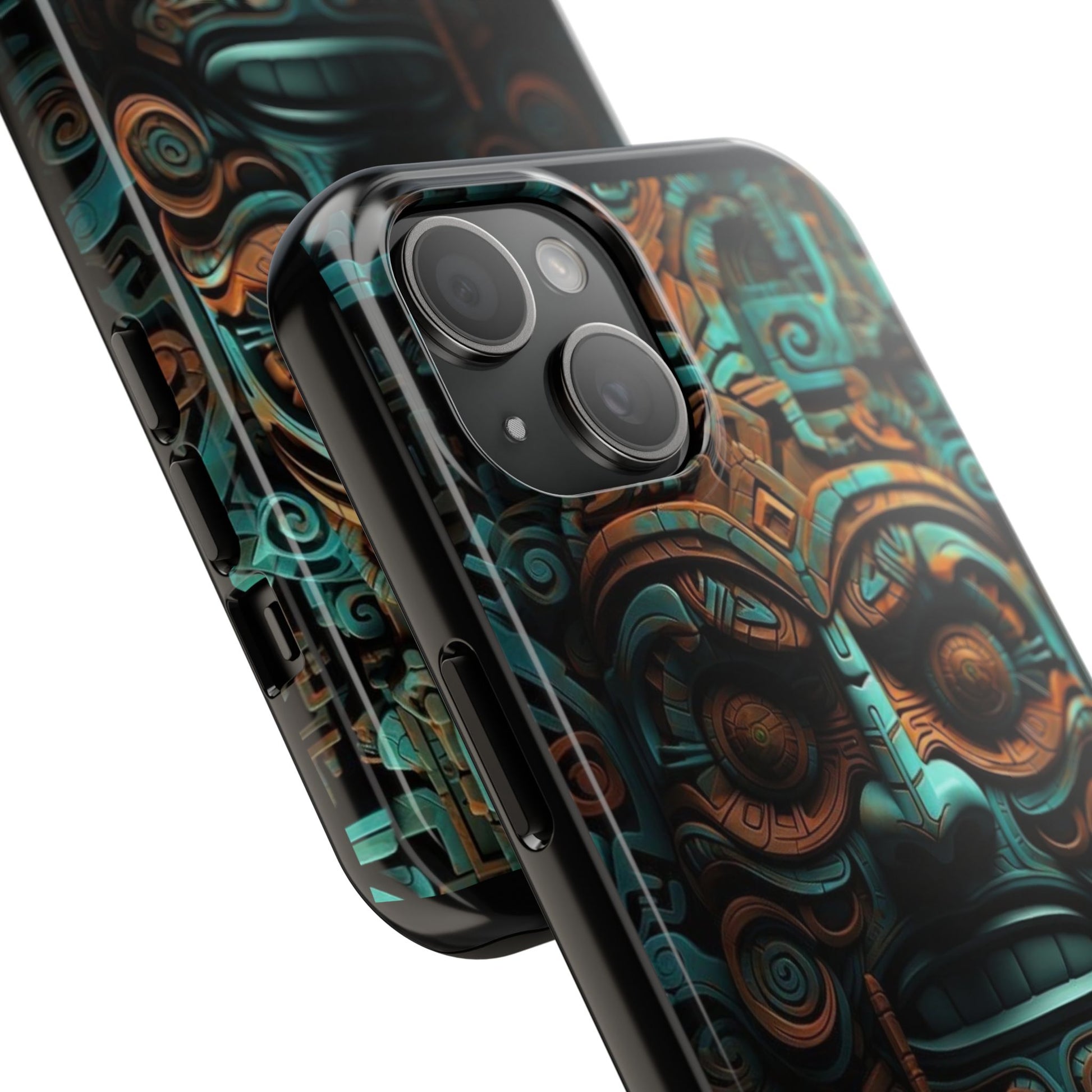 Aztecs Sculpture Inspired Phone Cases for Iphones & Samsung Phones