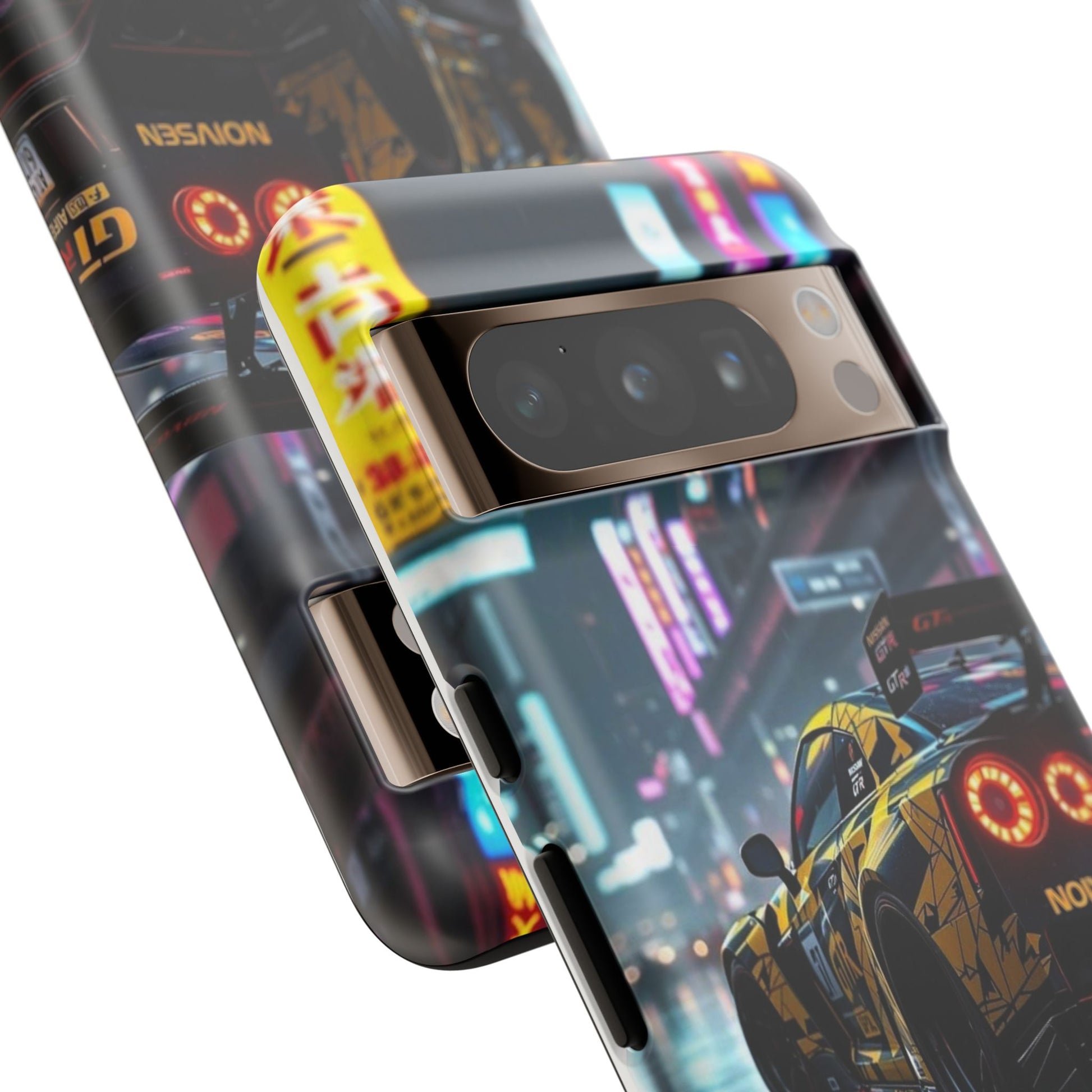 Nissan GTR in Japan Art Tough Cases for iPhones, Samsung, and Pixel