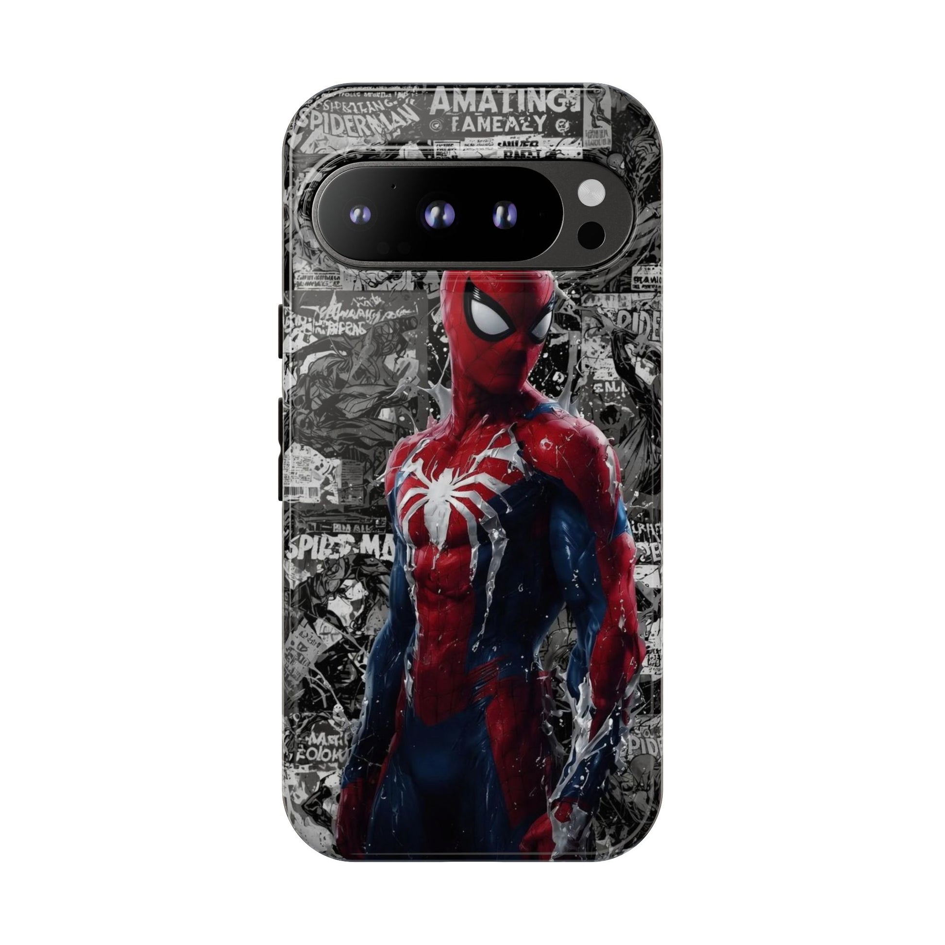 Spiderman Phone Case, Tough Cases for iPhones, Samsung, and Pixel
