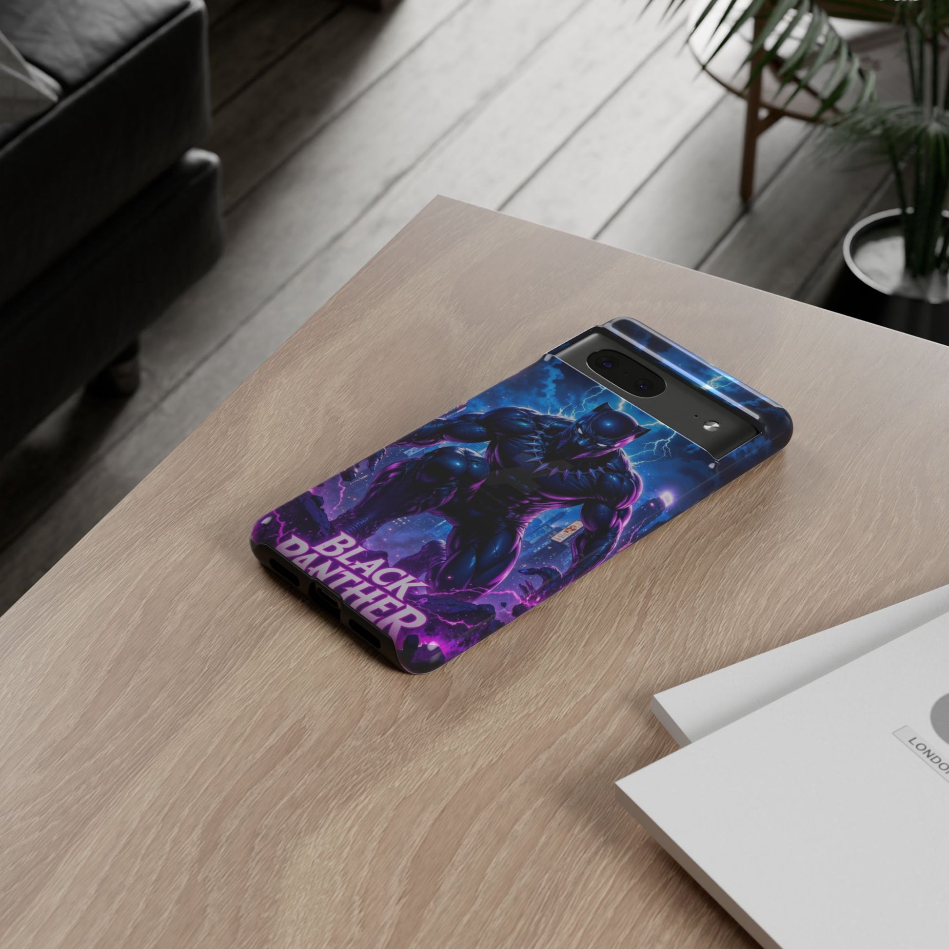 Black Panther Phone Case, Tough Cases for iPhones, Samsung, and Pixel