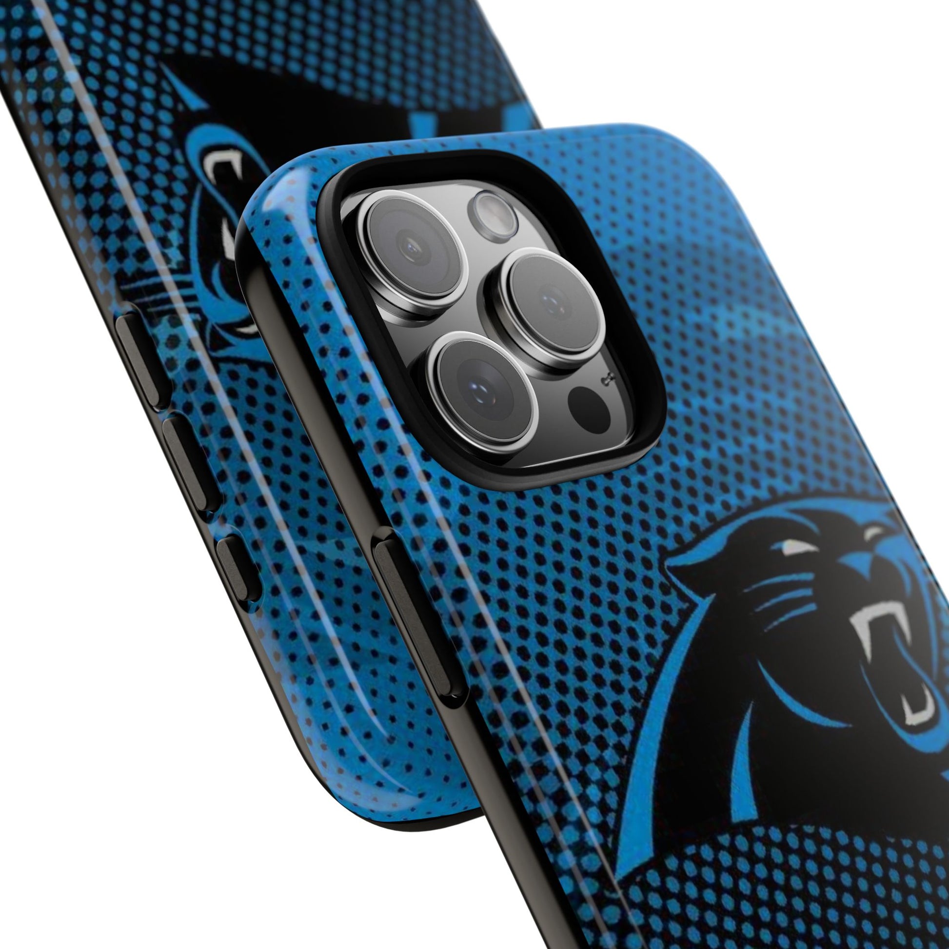 Carolina Panthers Football Logo Tough Cases for iPhones, Samsung, and Pixel