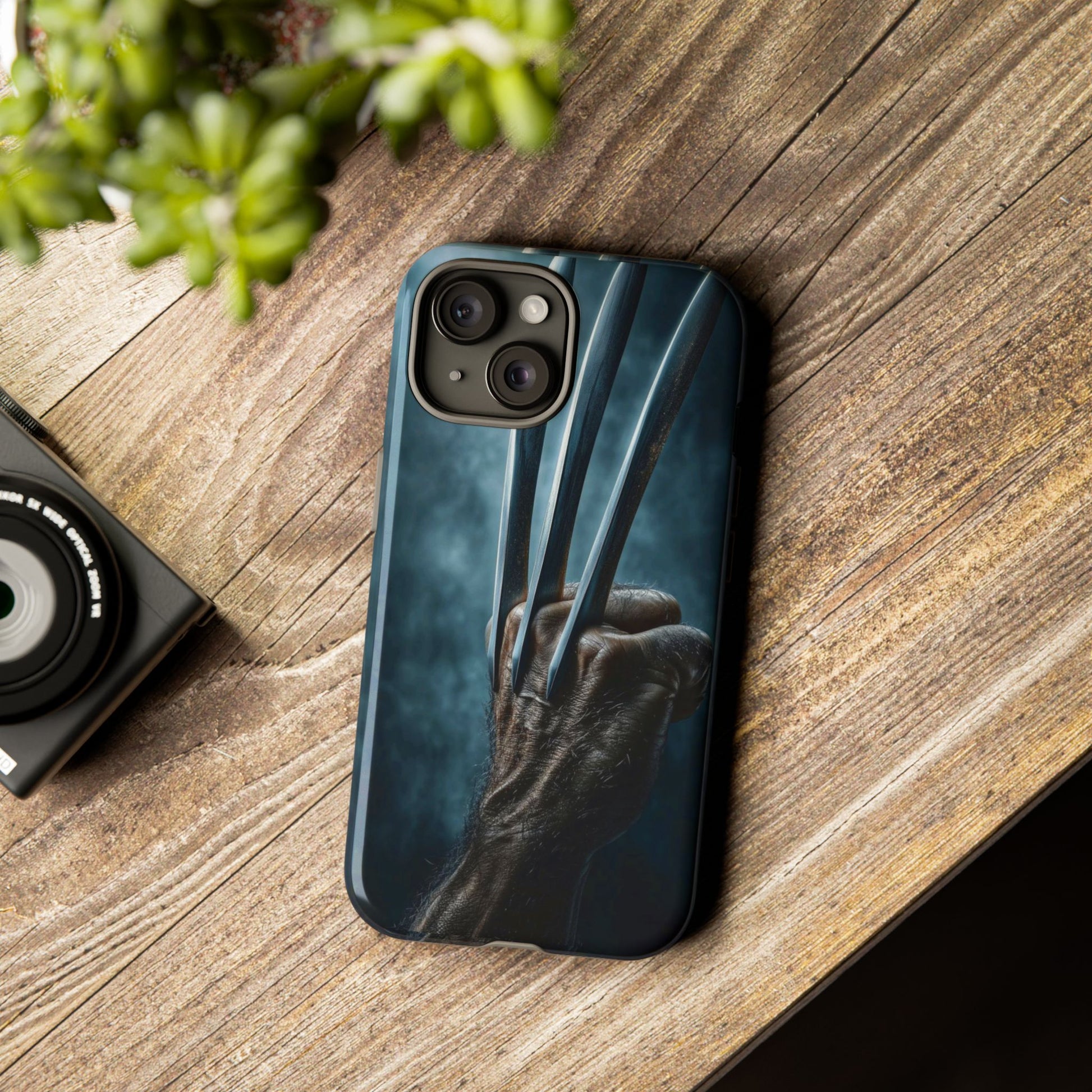Logan's Claws Wolverine Tough Cases for iPhones, Samsung, and Pixel