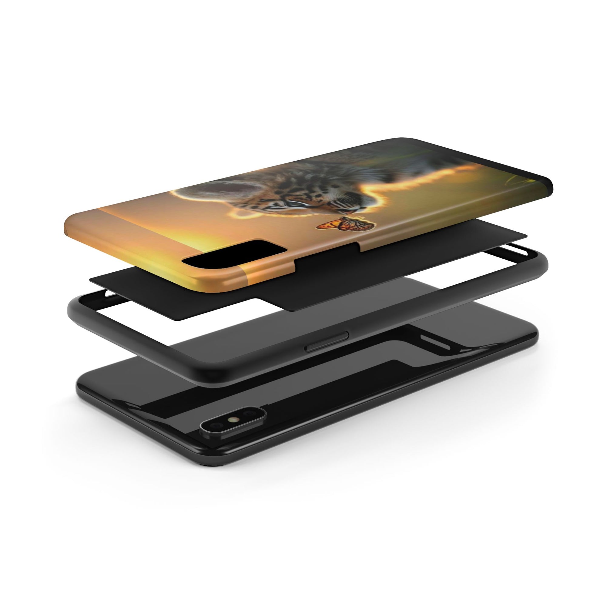 Tiger Cub Theme Phone Cases for iPhones & Samsung Phones