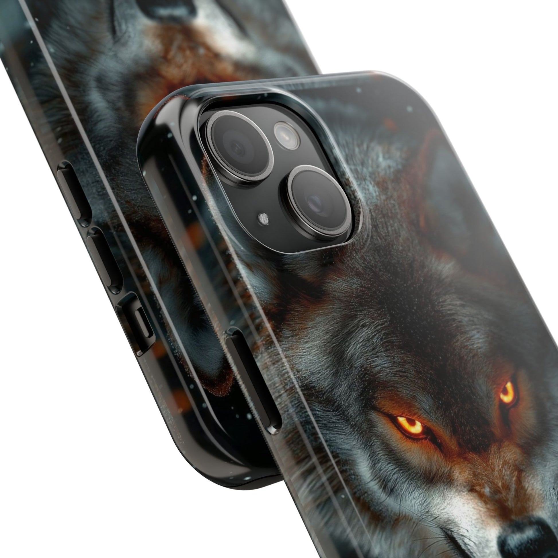 Alpha Male Wolf Themed Tough Phone Cases for Iphones & Samsung Phones