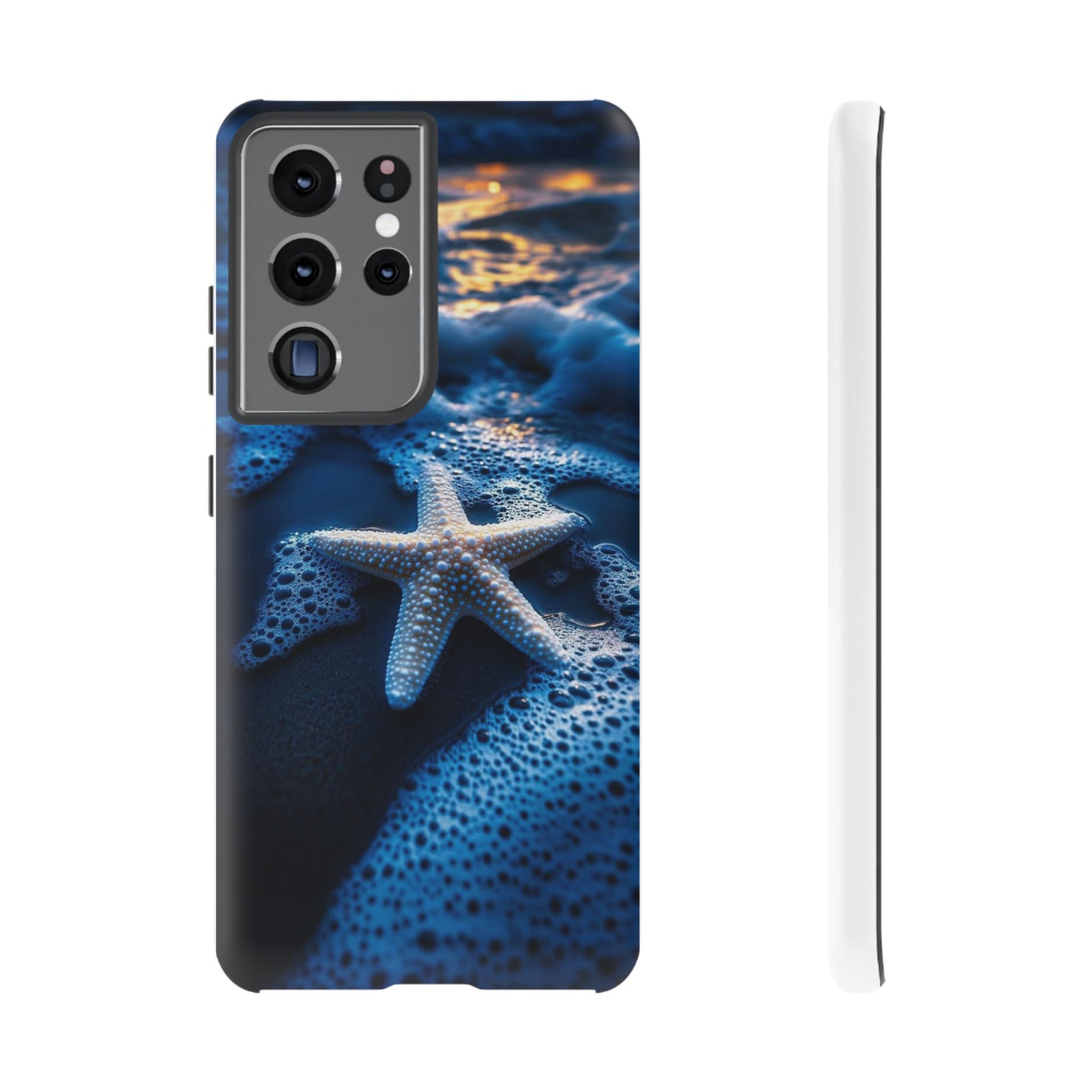 Starfish Beach Tough Cases for iPhones, Samsung, and Pixel