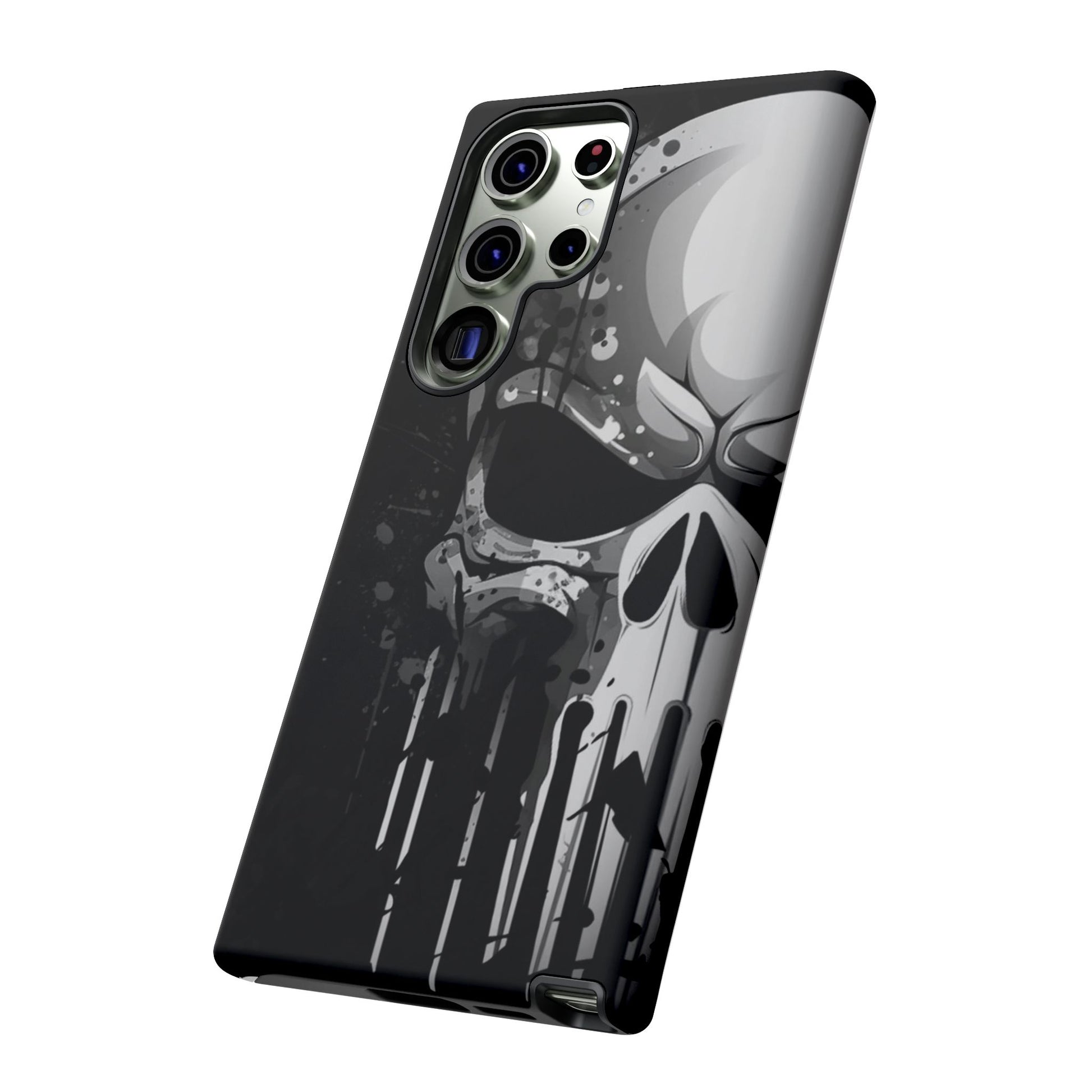 Punisher Skull Tough Cases for iPhones, Samsung, and Pixel