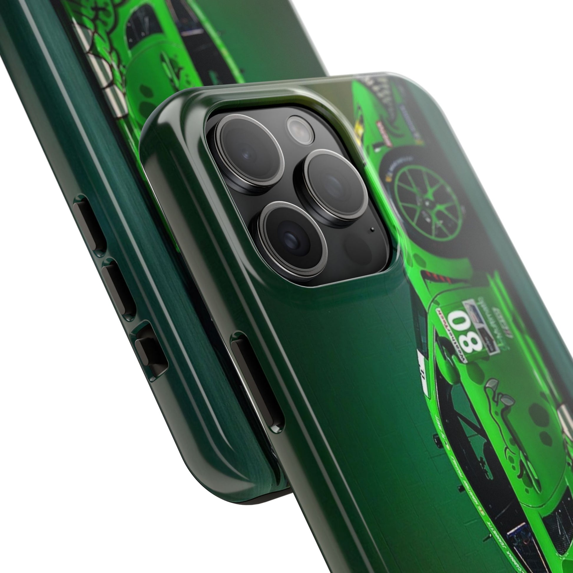Racing Style Porsche GT Tough Phone Cases for Iphones & Samsung Phones Durable
