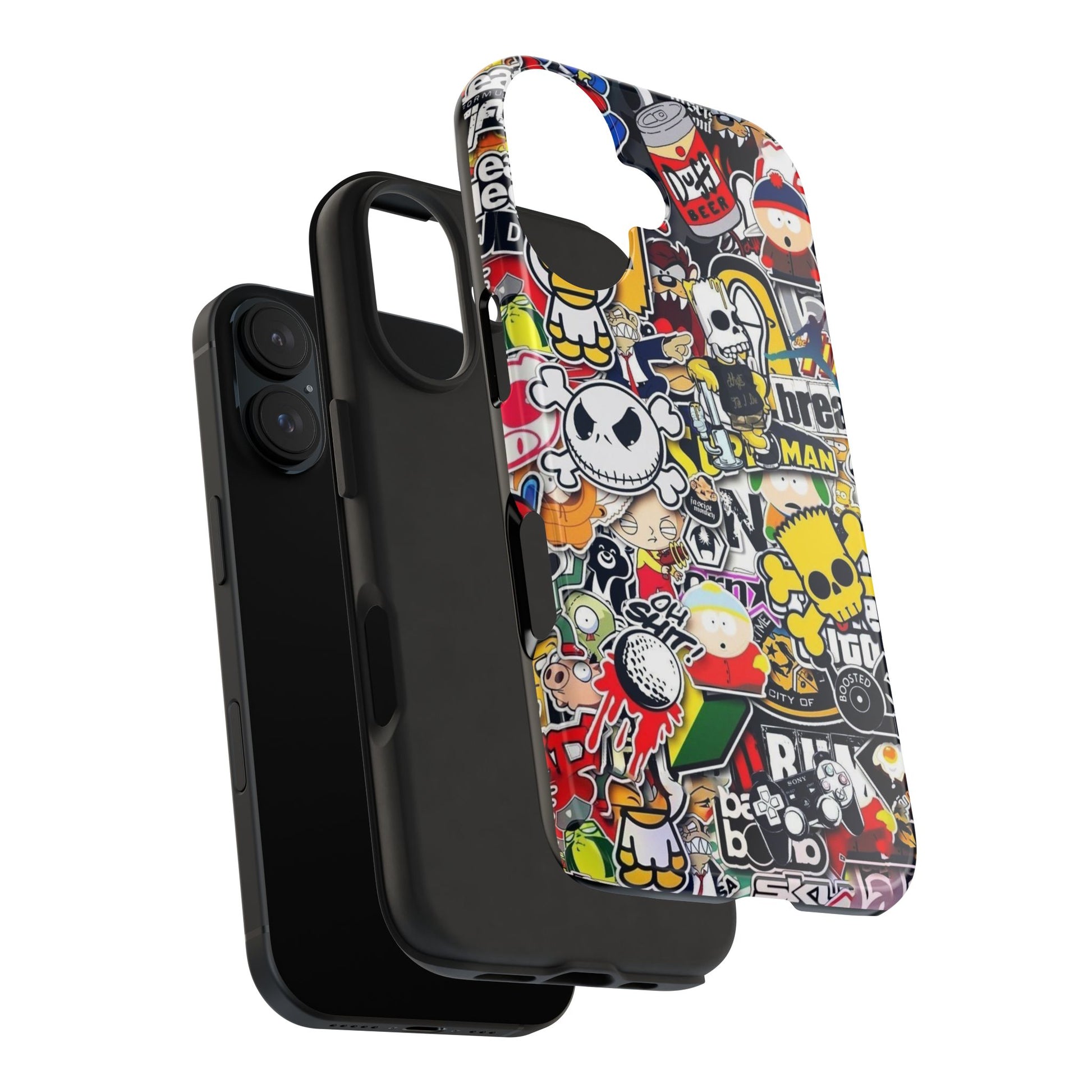 Sticker Bomb Theme Phone Case for iPhone & Samsung Galaxy Phones