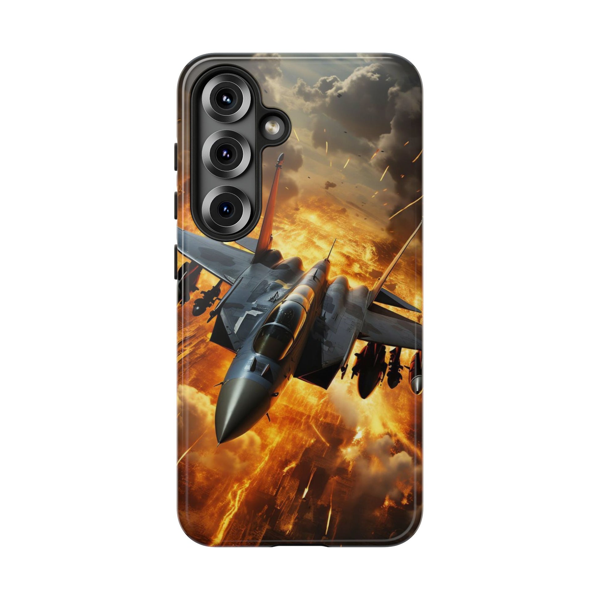 F-15 Fighter Jet Tough Cases for iPhones, Samsung, and Pixel