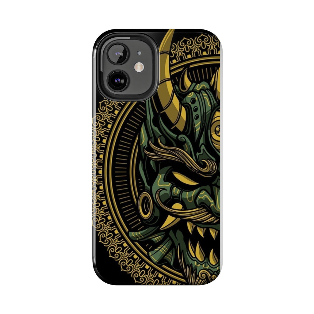Kabuki Mask Theme Phone Cases for Iphones & Samsung Durable