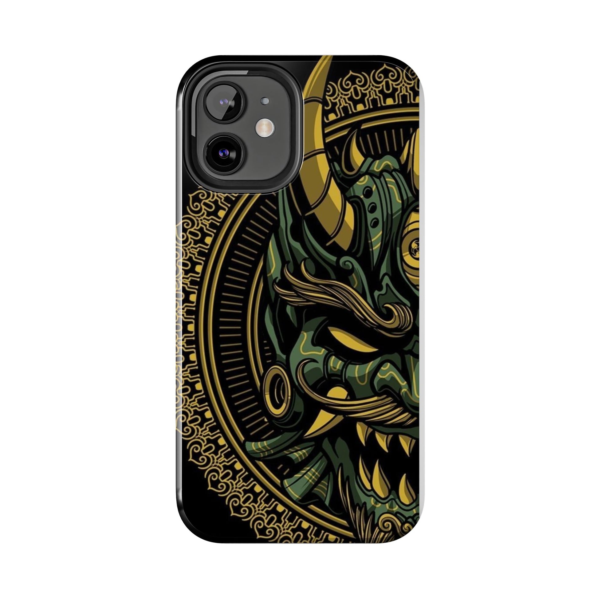Kabuki Mask Theme Phone Cases for Iphones & Samsung Durable