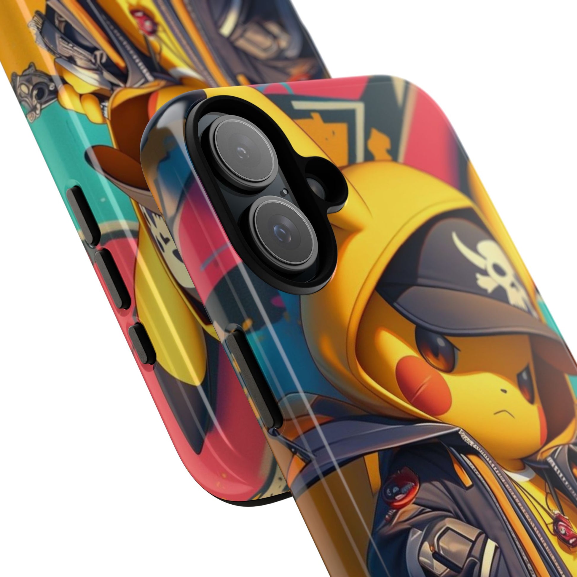 Cute Poke Bear Phone Case, Tough Cases for iPhones, Samsung, and Pixel