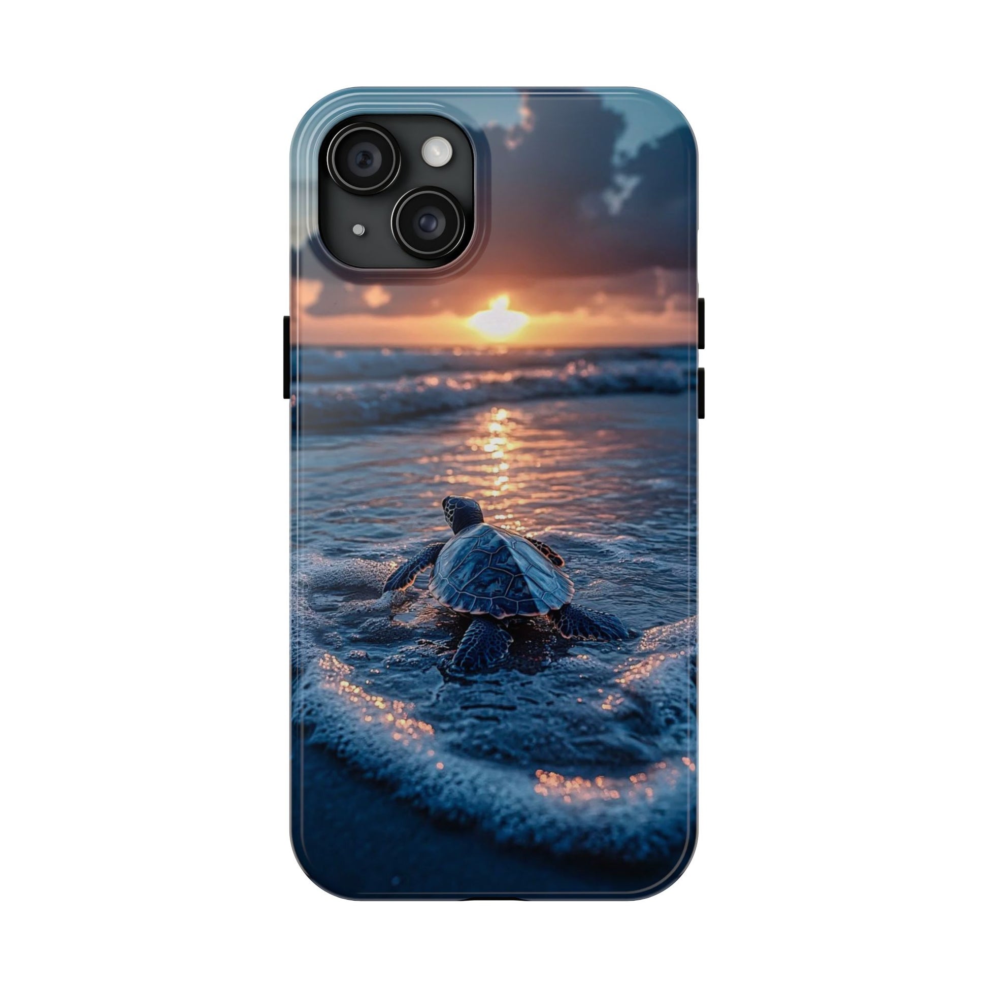 Beautiful Sea Turtle Themed Tough Phone Cases for Iphones & Samsung Phones