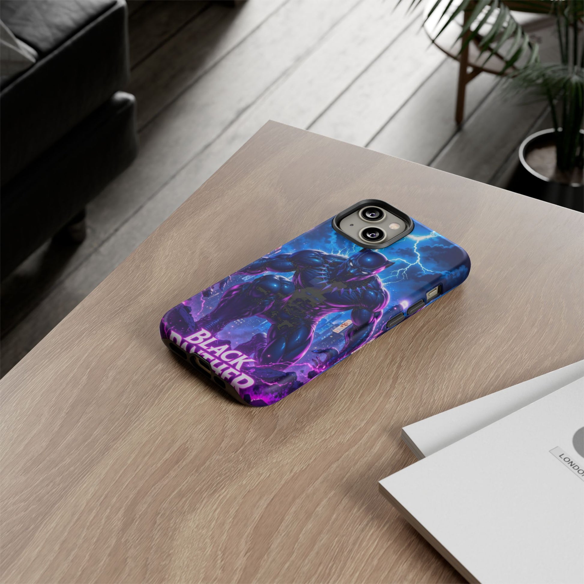 Black Panther Phone Case, Tough Cases for iPhones, Samsung, and Pixel