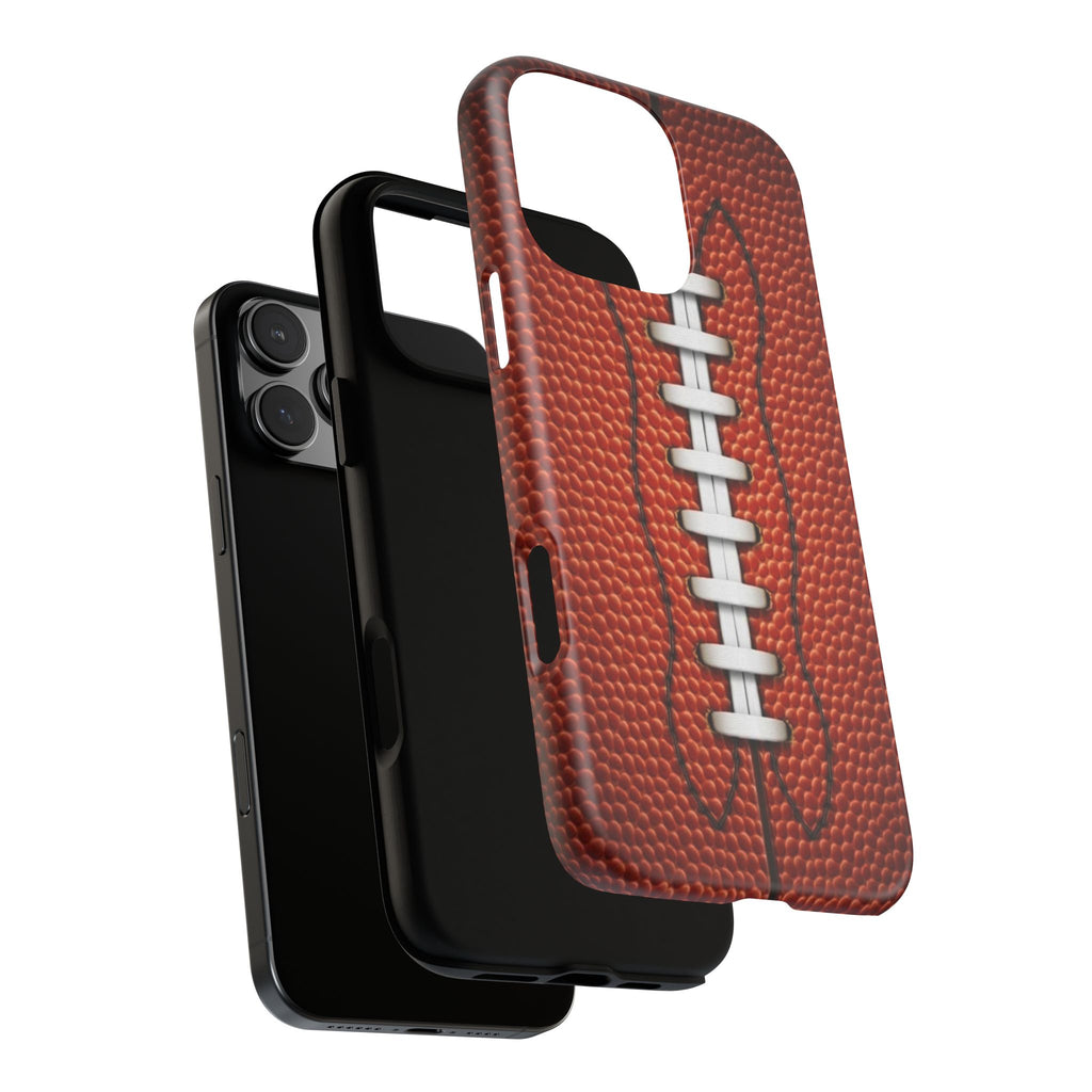 Football Pigskin Print Tough Cases for iPhones, Samsung, and Pixel