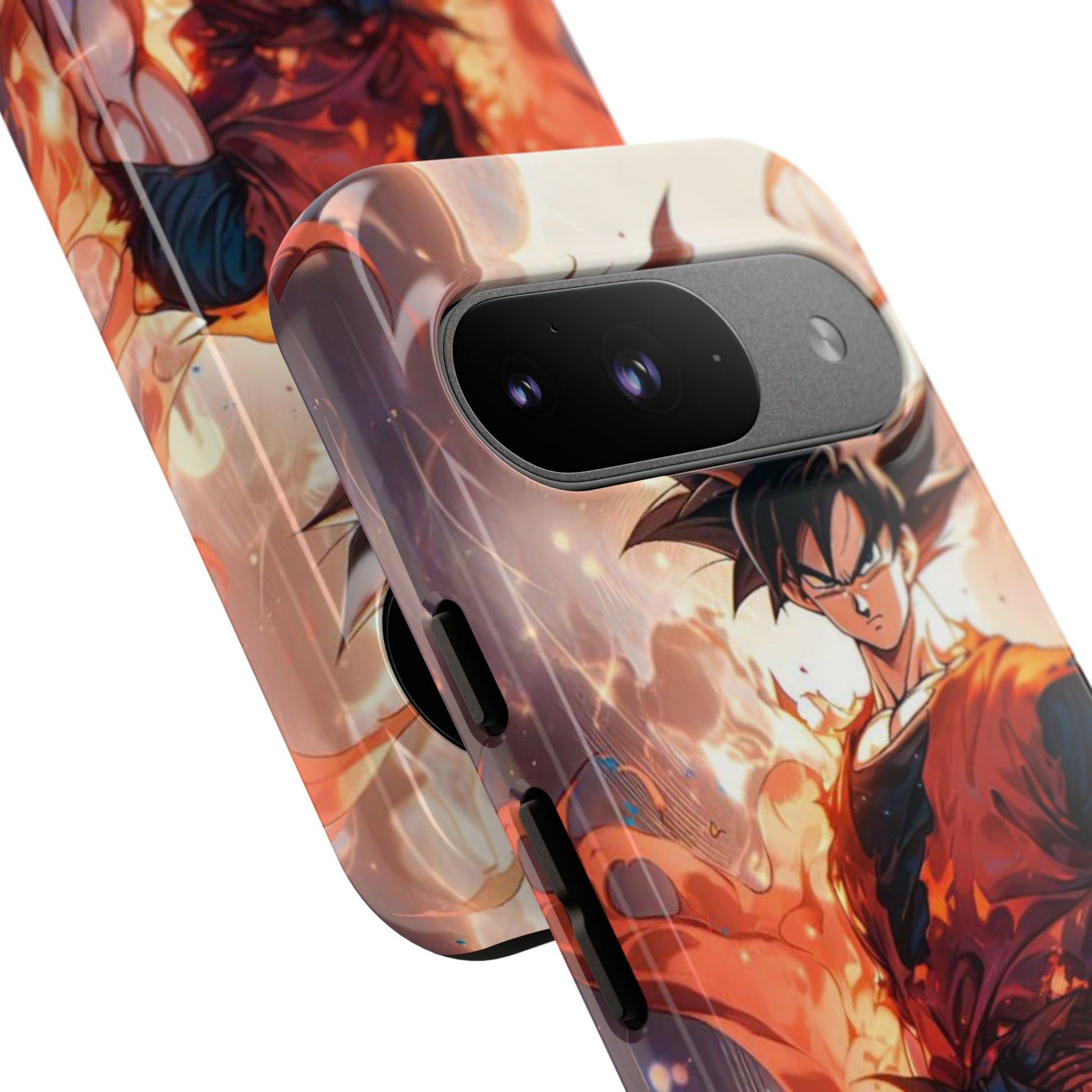 Anime Manga Dragon Ball Z Goku Tough Cases for iPhones, Samsung, and Pixel