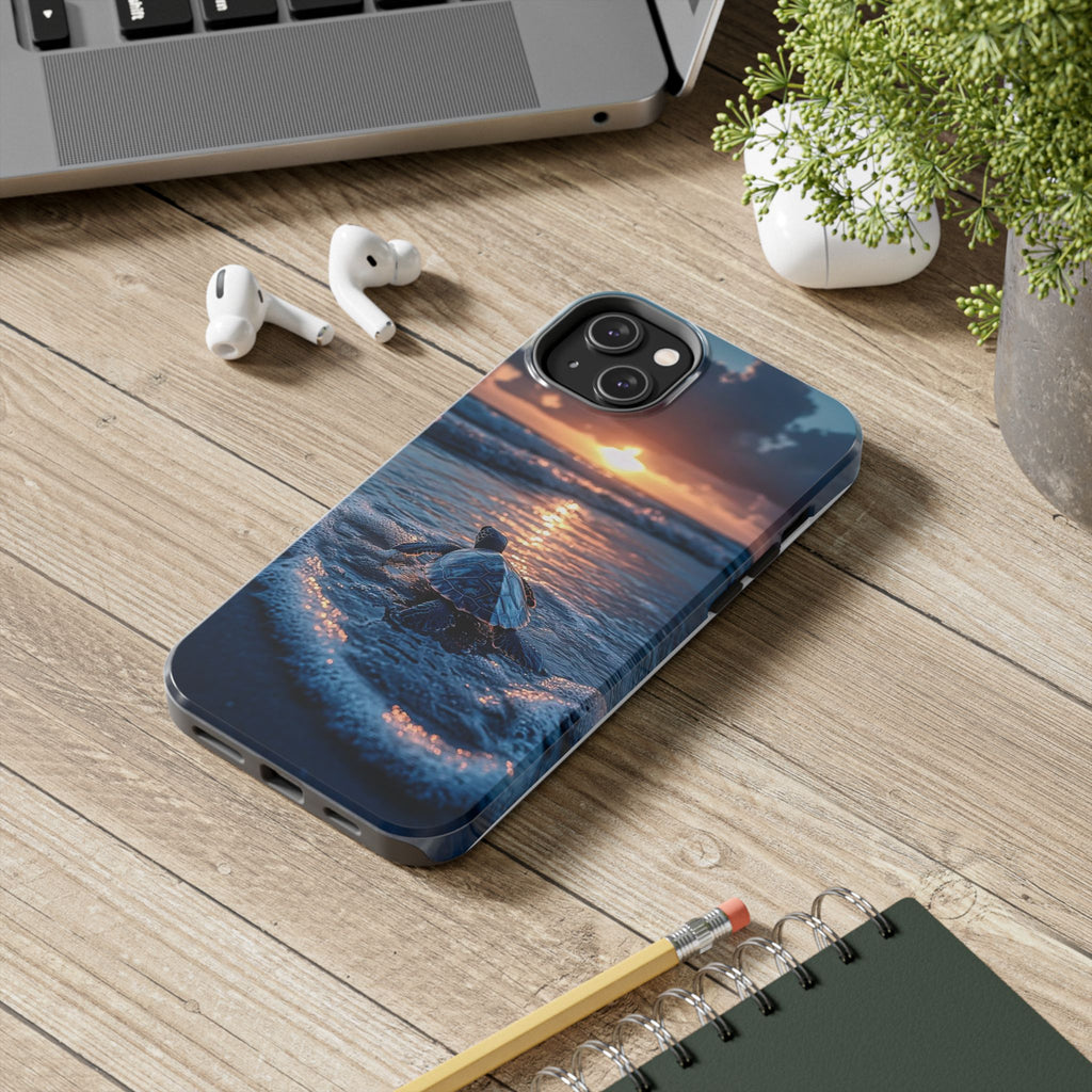 Beautiful Sea Turtle Themed Tough Phone Cases for Iphones & Samsung Phones