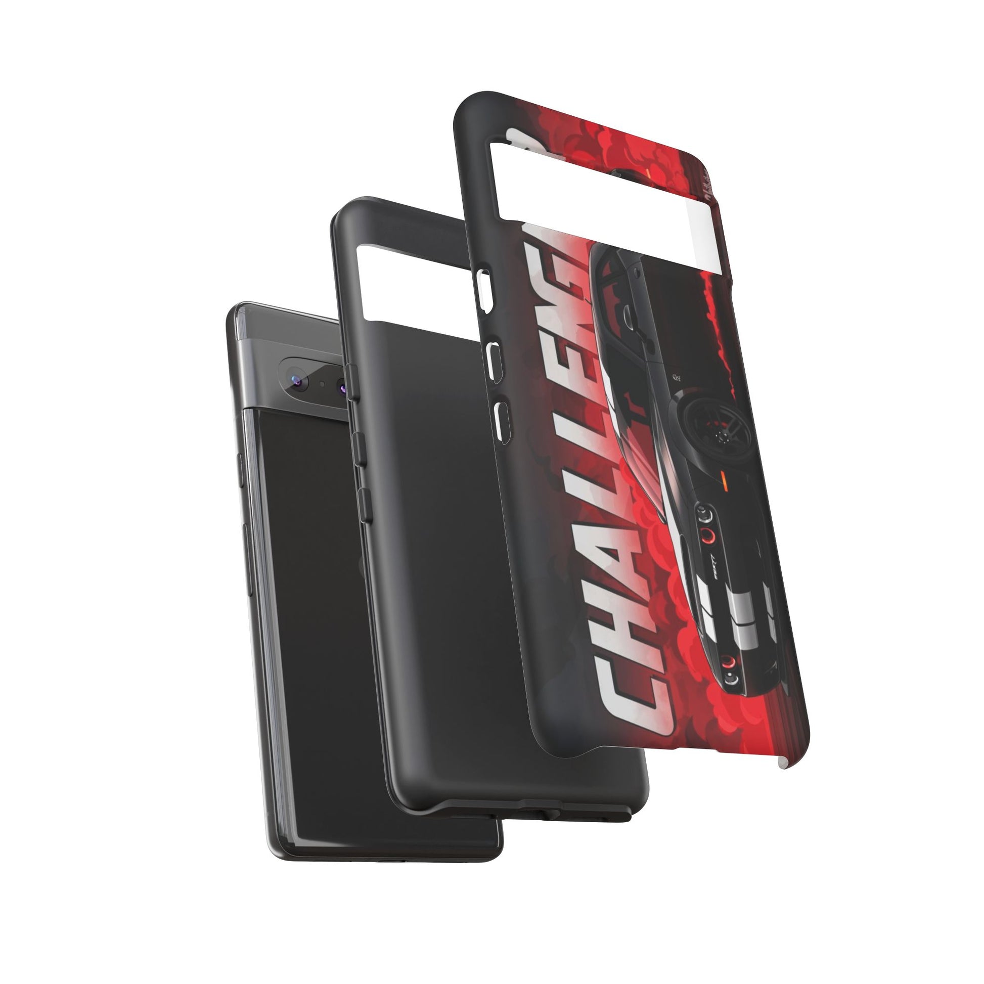 Hellcat Challenger Durable Tough Cases for iPhones, Samsung, and Pixel