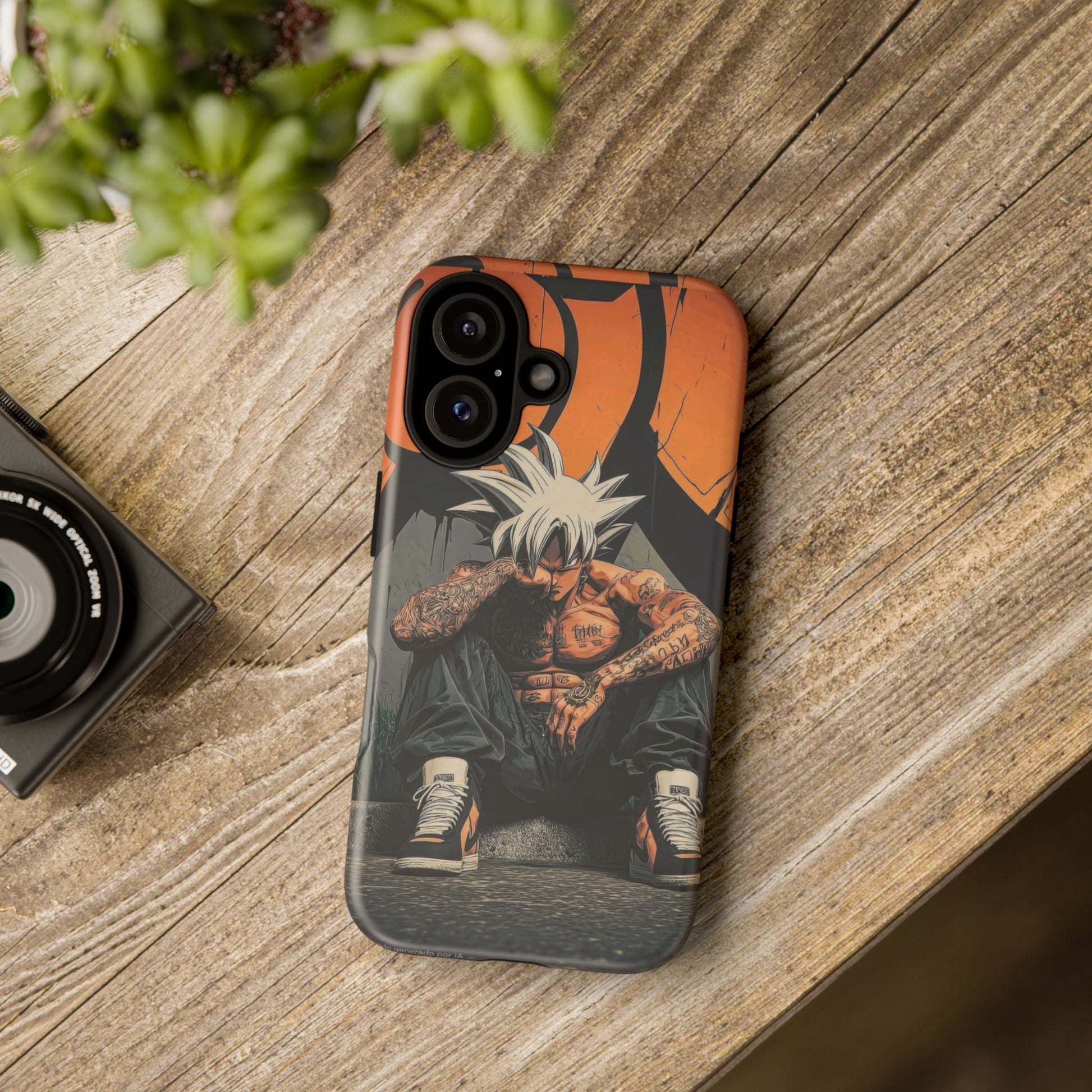 Anime DBZ Thug Tough Cases for iPhones, Samsung, and Pixel
