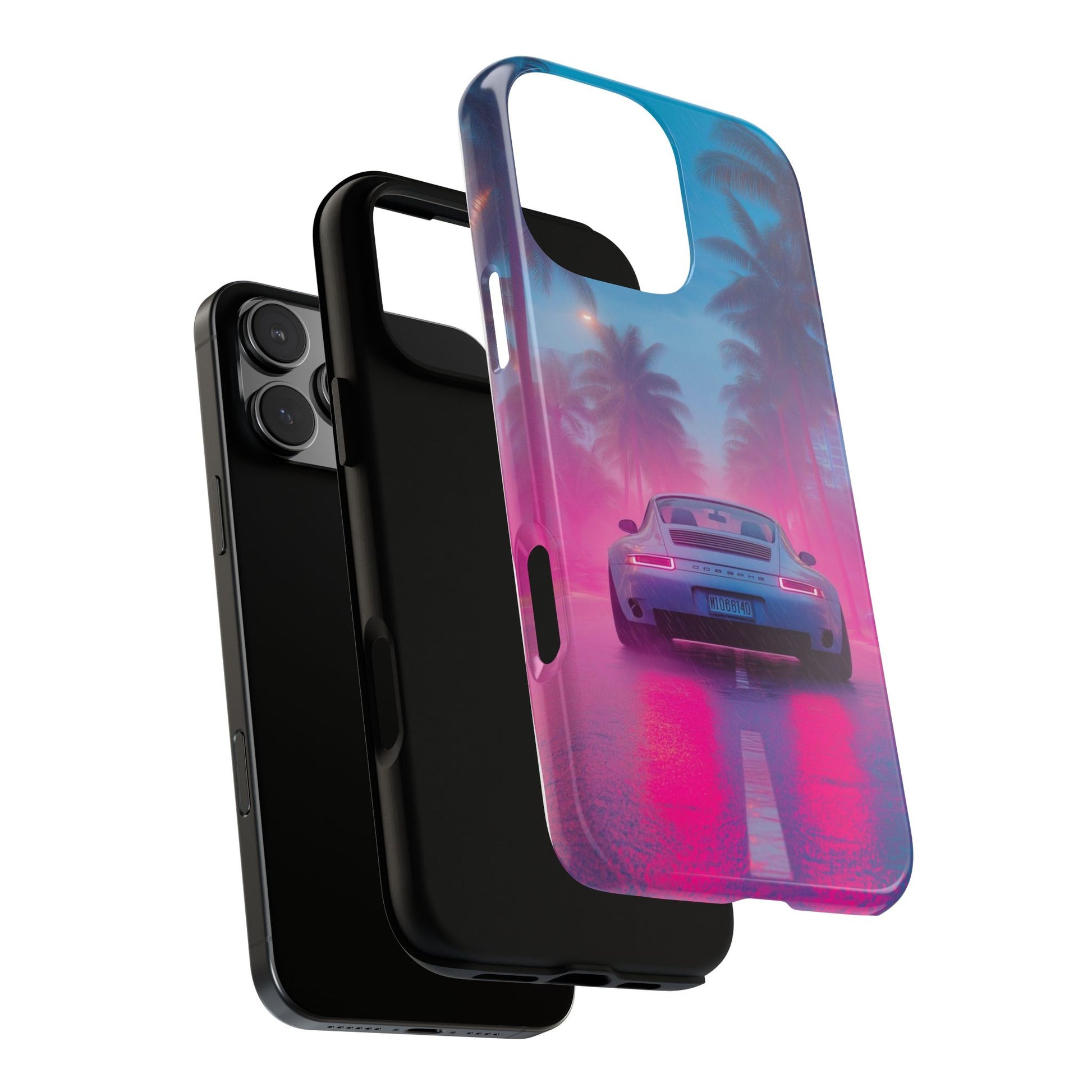 Miami Vice Porsche Phone Case for iPhone, Samsung Galaxy, & Pixel Phones