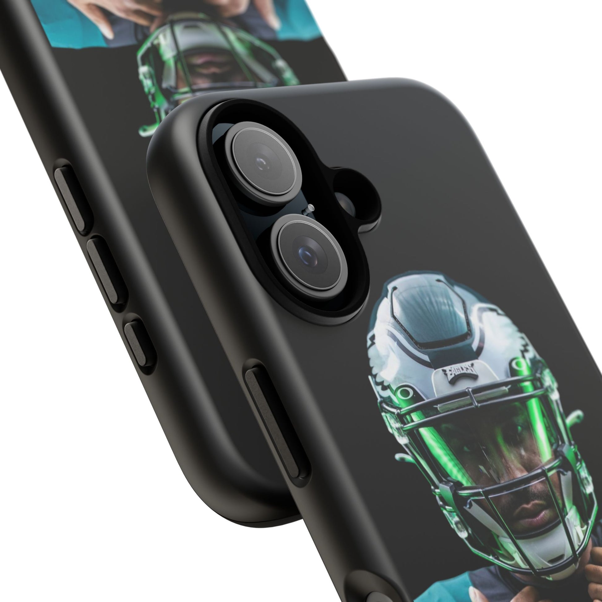 Eagles Football Jalen Hurts Tough Cases for iPhones, Samsung, and Pixel