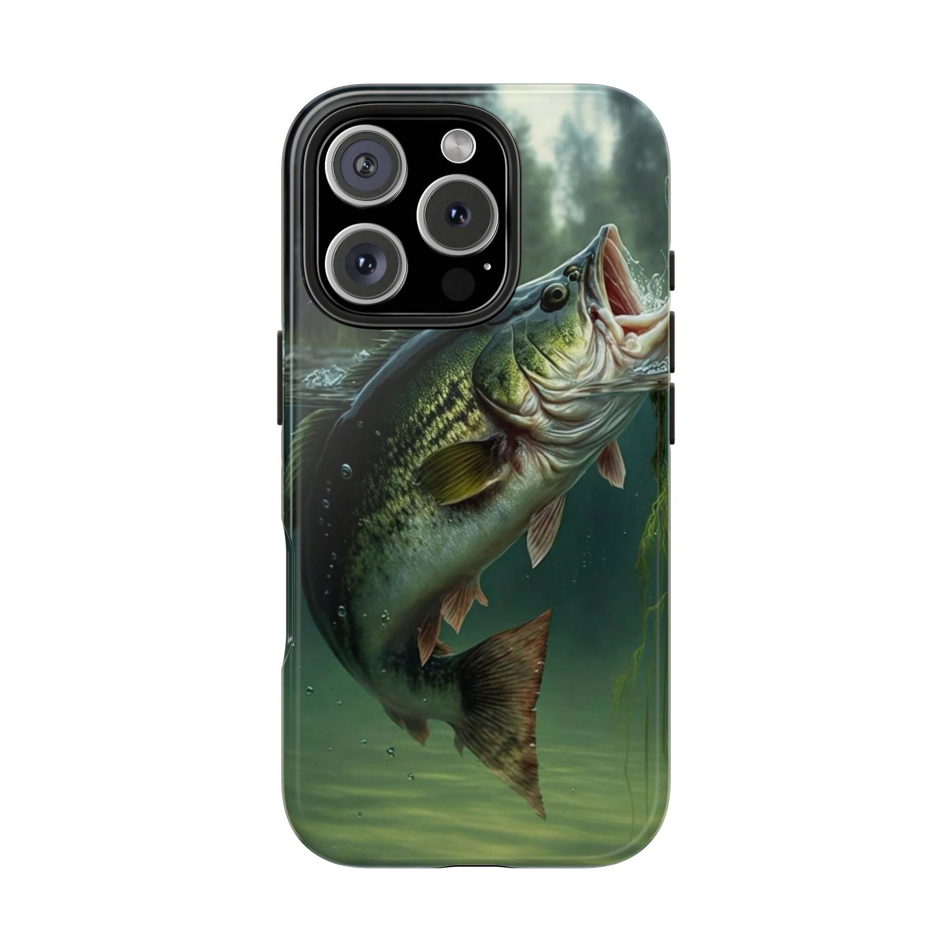 Large Mouth Bass Theme Phone Cases for iPhones & Samsung Phones