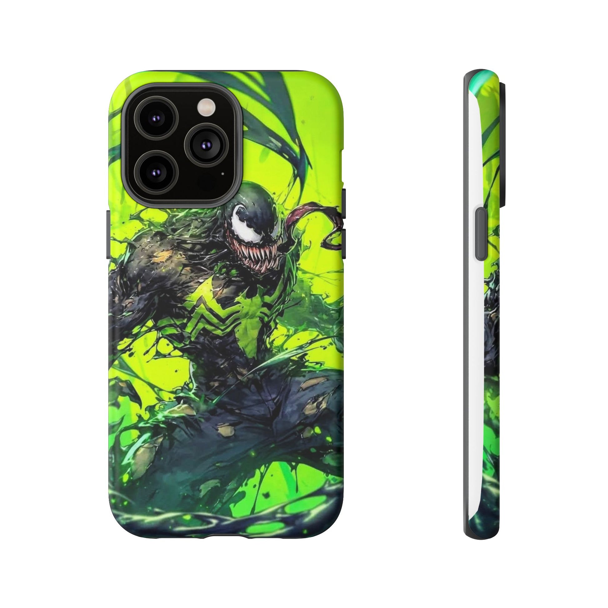 Evil Venom Phone Case, Tough Cases, Marvel Comics Phone for iPhones, Samsung, and Pixel