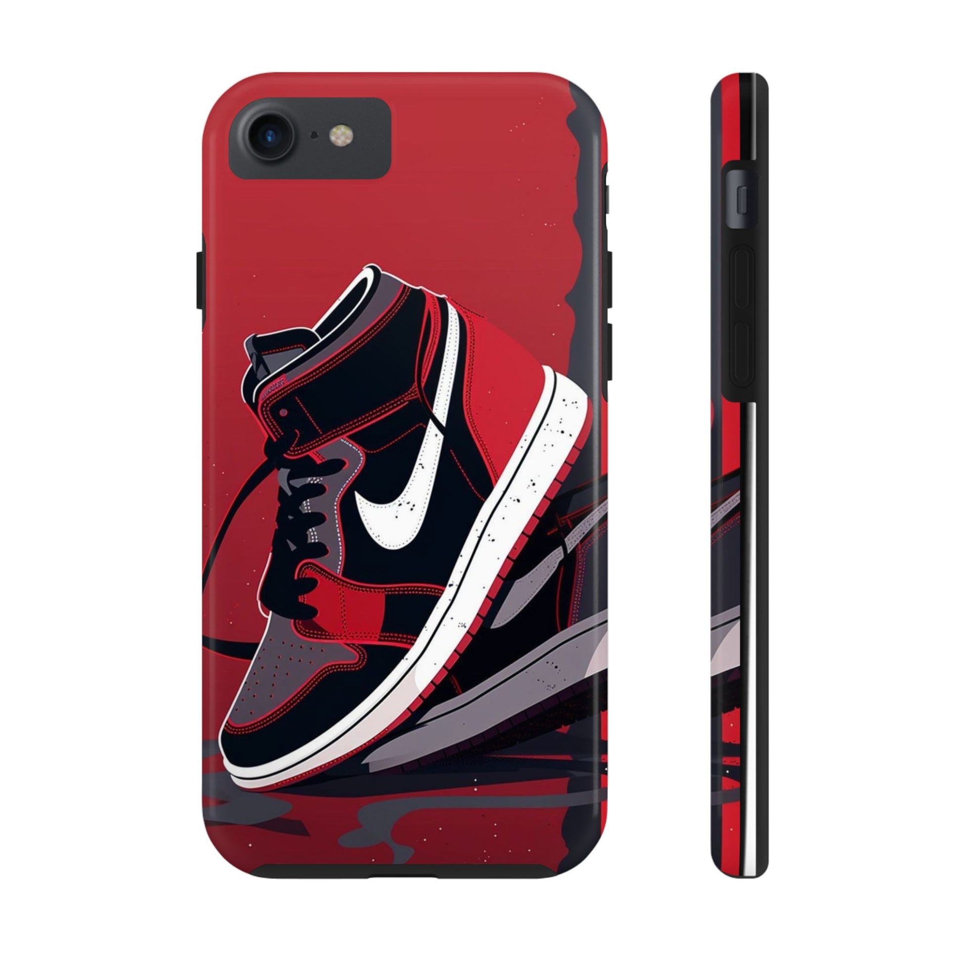 Retro Basketball Sneaker Art Phone Cases for iPhone & Samsung Galaxy Phones