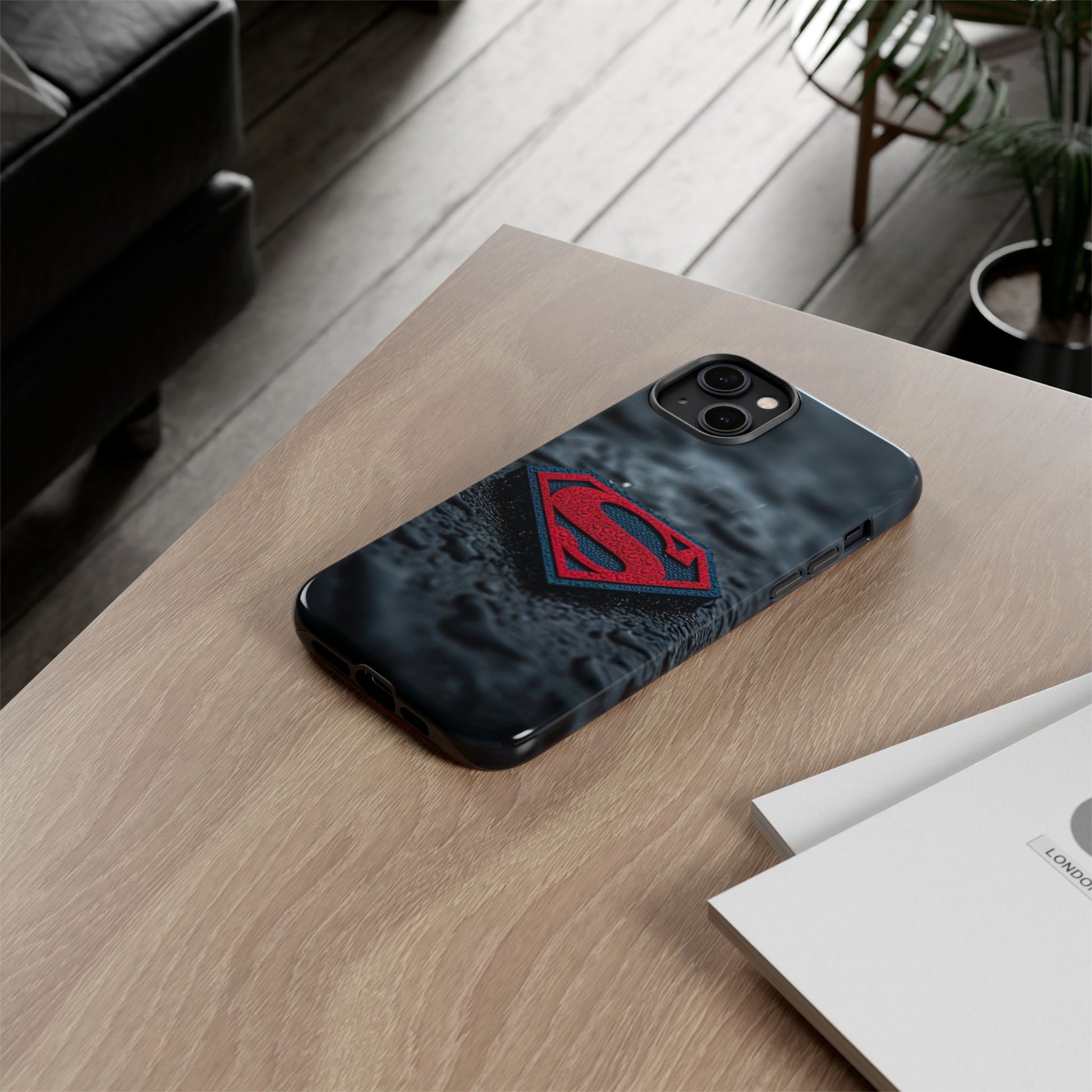 Superman Logo Tough Cases for iPhones, Samsung, and Pixel