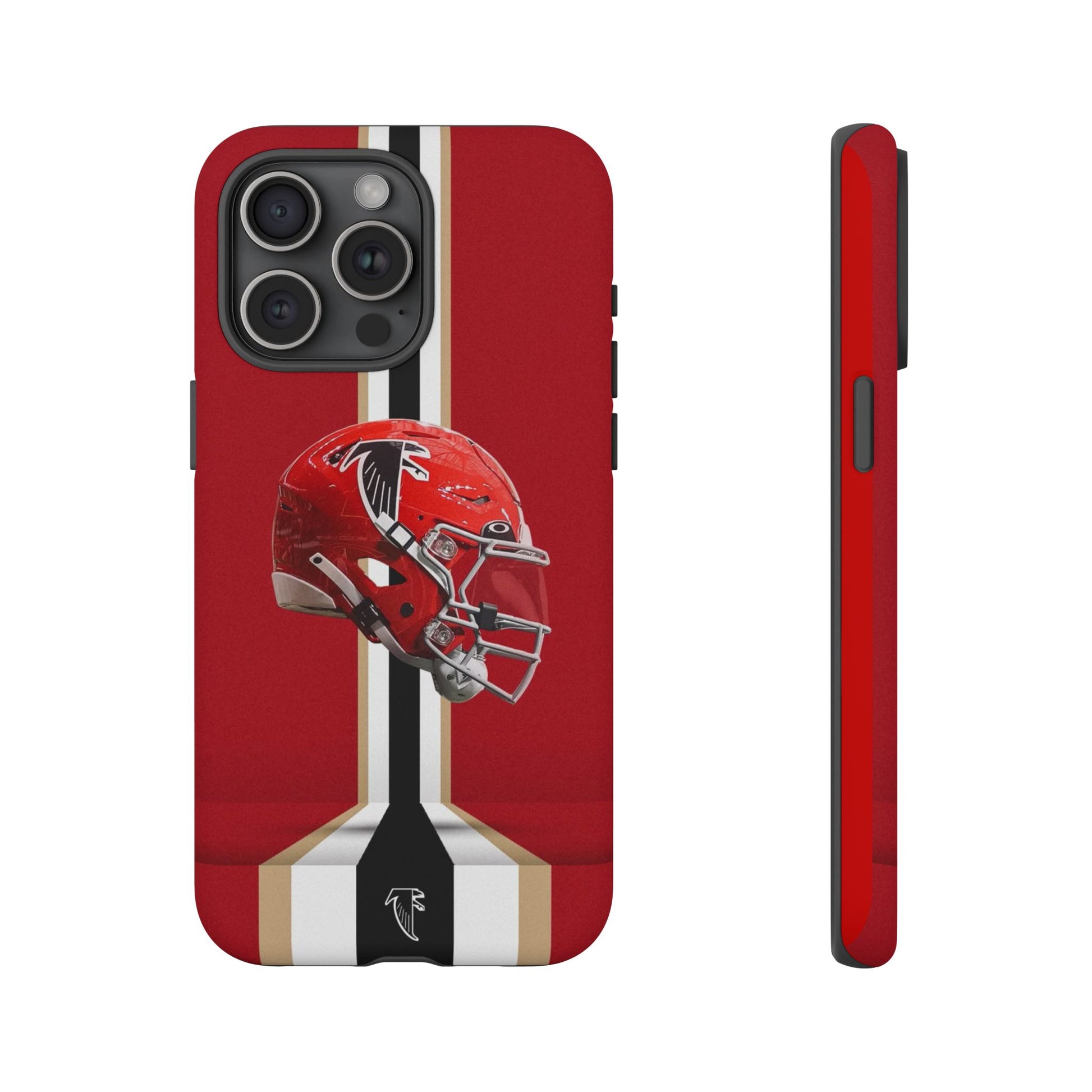 Atlanta Falcons Football Helmet Logo Tough Cases for iPhones, Samsung, and Pixel