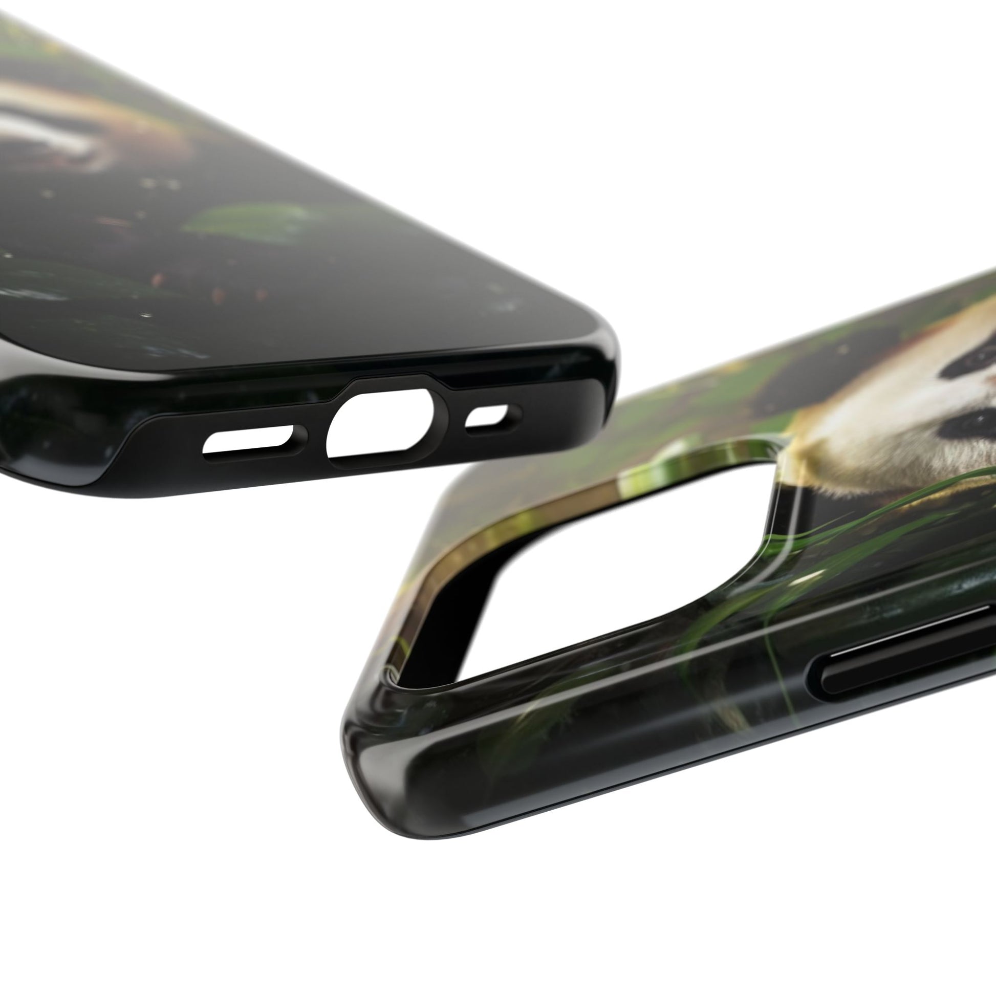 Smiling Panda Theme Phone Cases for iPhones & Samsung Phones