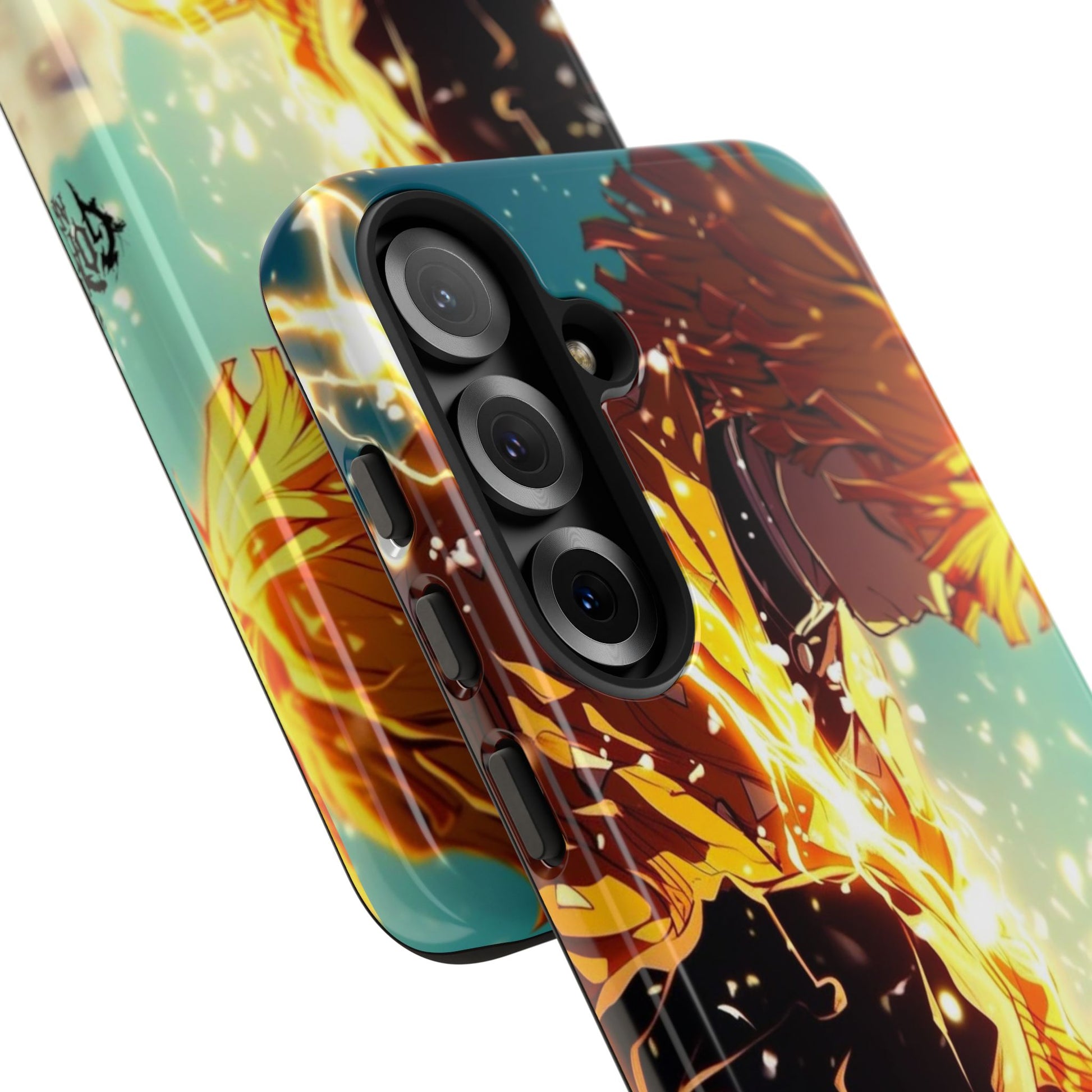 Demon Slayer Zenitsu Anime Theme Phone Case, Tough Cases for iPhones, Samsung, and Pixel