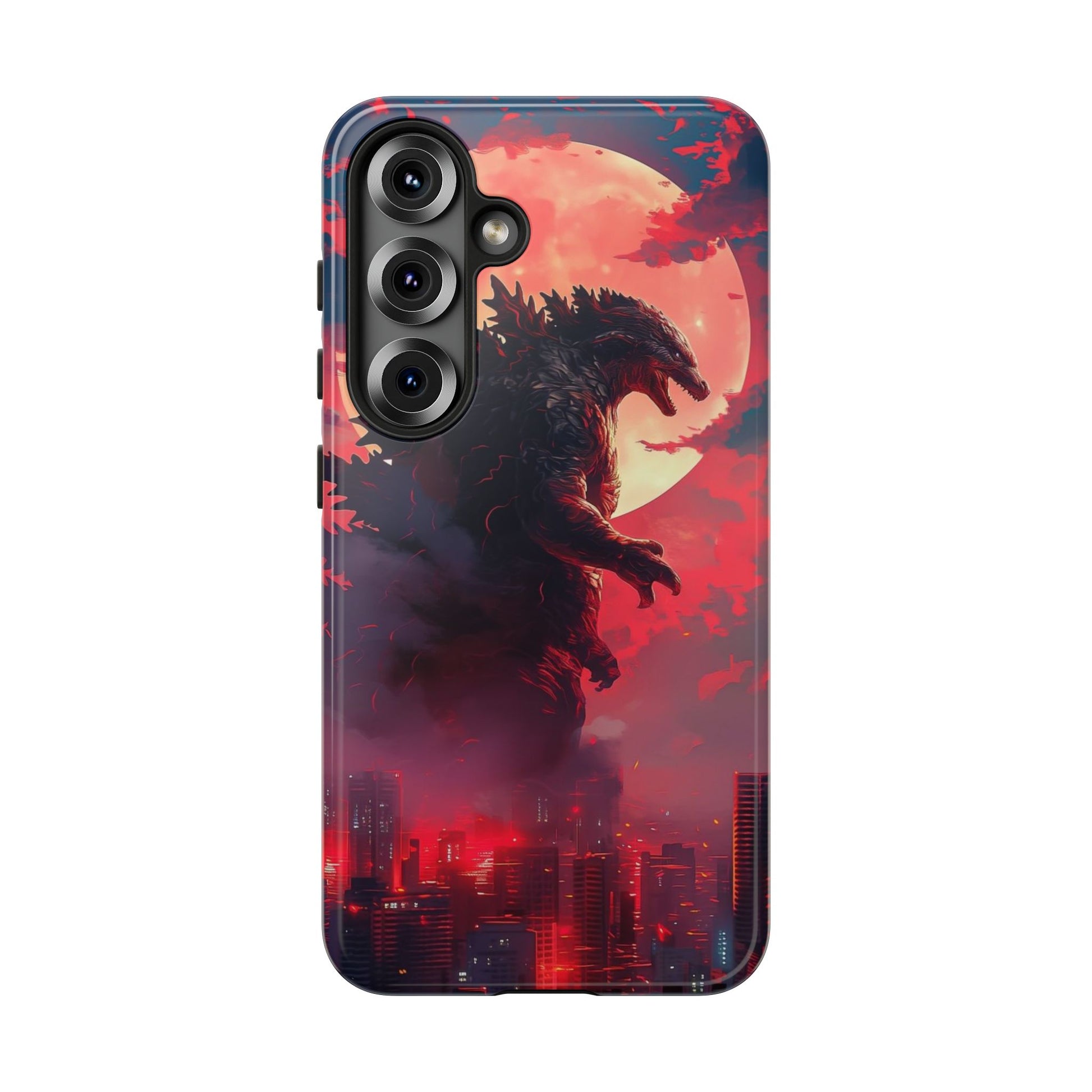 King of Monsters Godzilla Tough Phone Cases for iPhones, Samsung, and Pixel