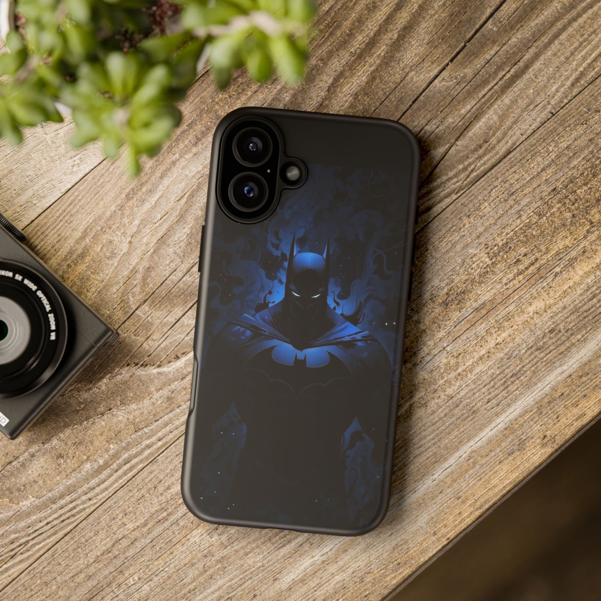 Dark Knight Batman Tough Cases for iPhones, Samsung, and Pixel