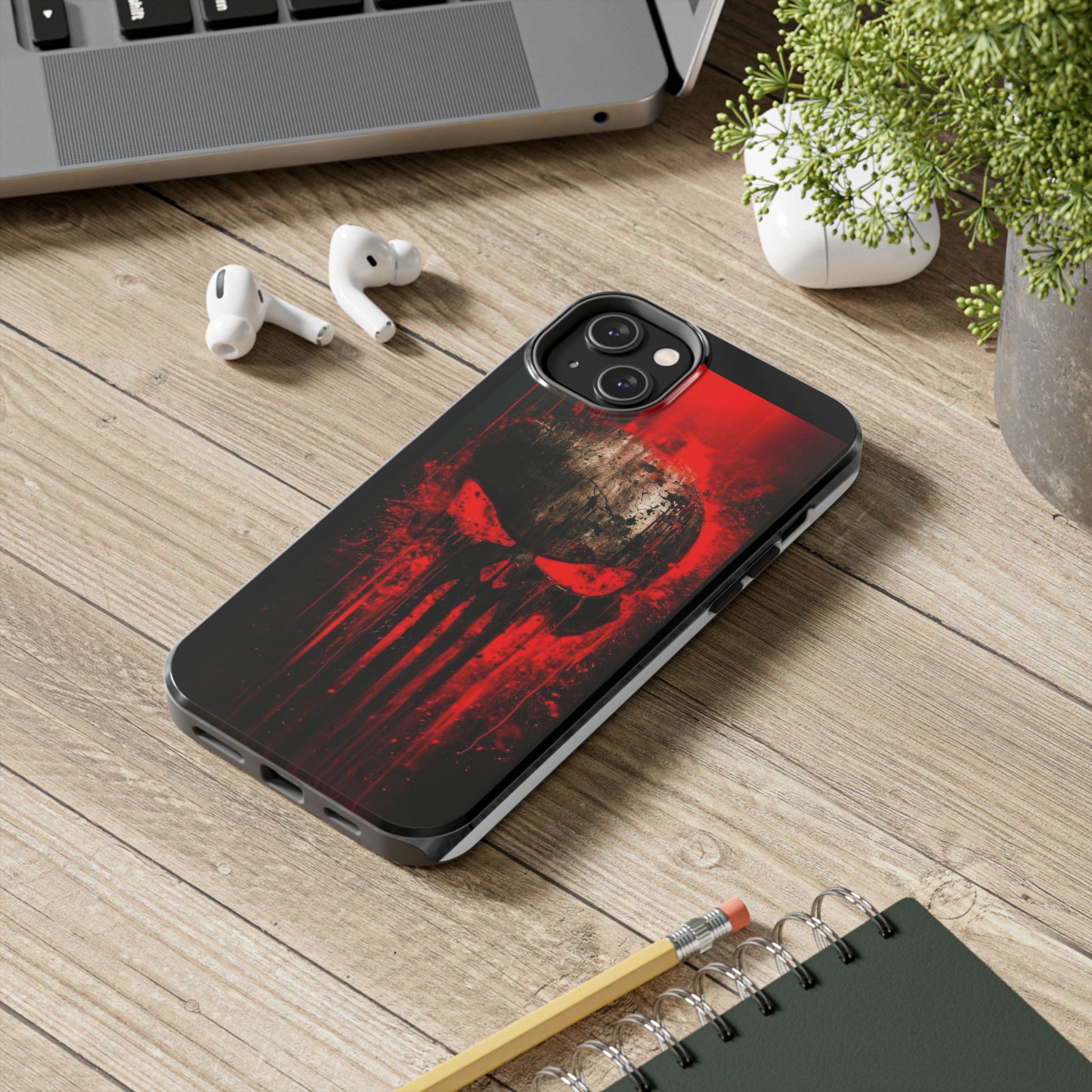 Comic Book Skull Art Phone Cases for iPhone & Samsung Galaxy Phones