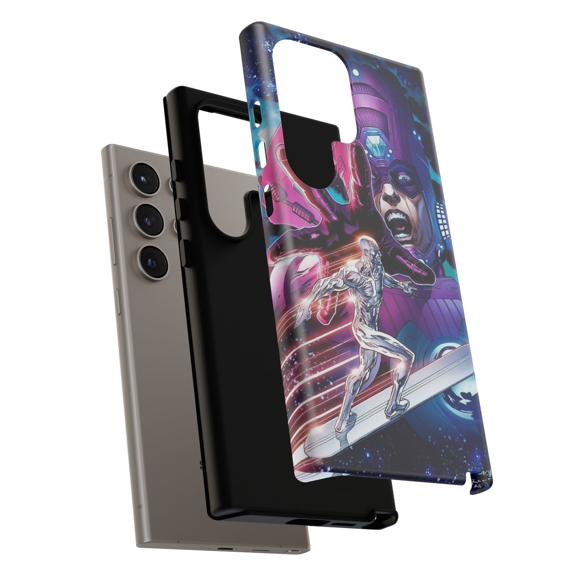 Galactus x Silver Surfer Marvel Phone Case, Tough Cases for iPhones, Samsung, and Pixel