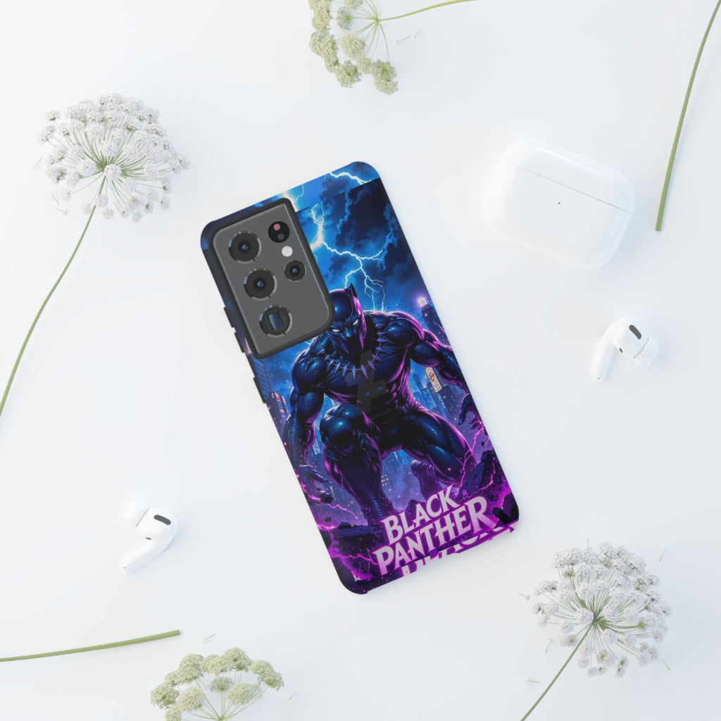 Black Panther Phone Case, Tough Cases for iPhones, Samsung, and Pixel