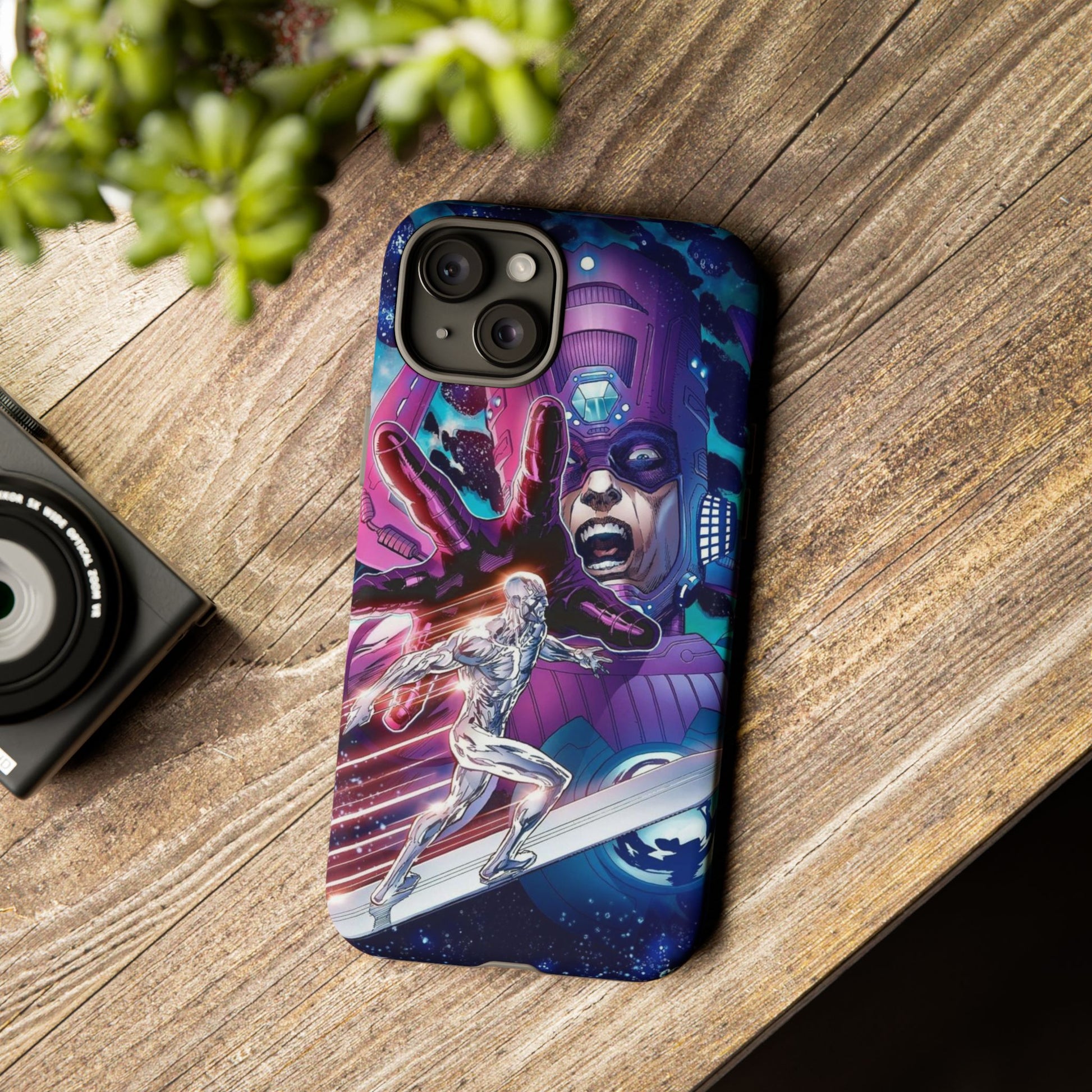 Galactus x Silver Surfer Marvel Phone Case, Tough Cases for iPhones, Samsung, and Pixel